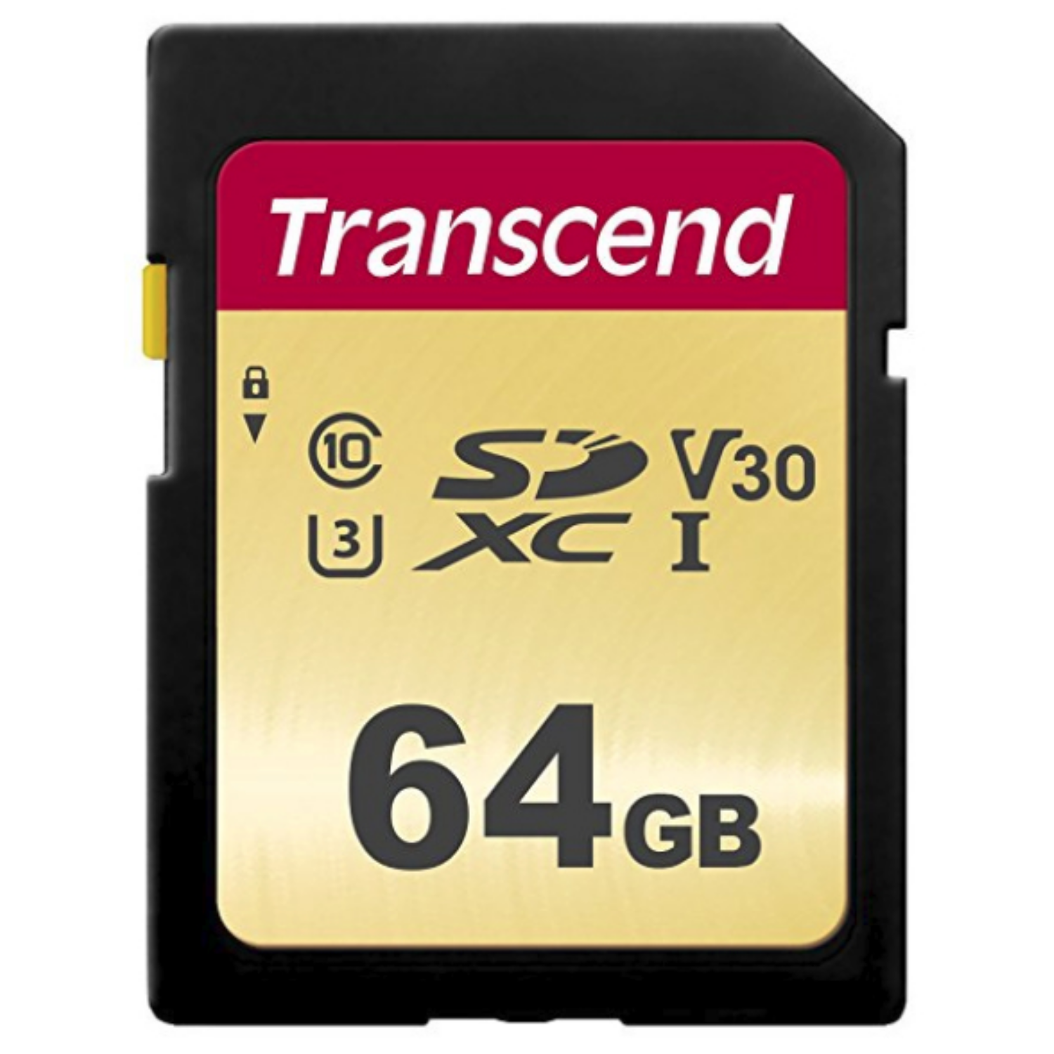 Transcend 64GB, ts64gsdc500s, UHS-I, SD, 64 GB, Klasse 10, UHS-I