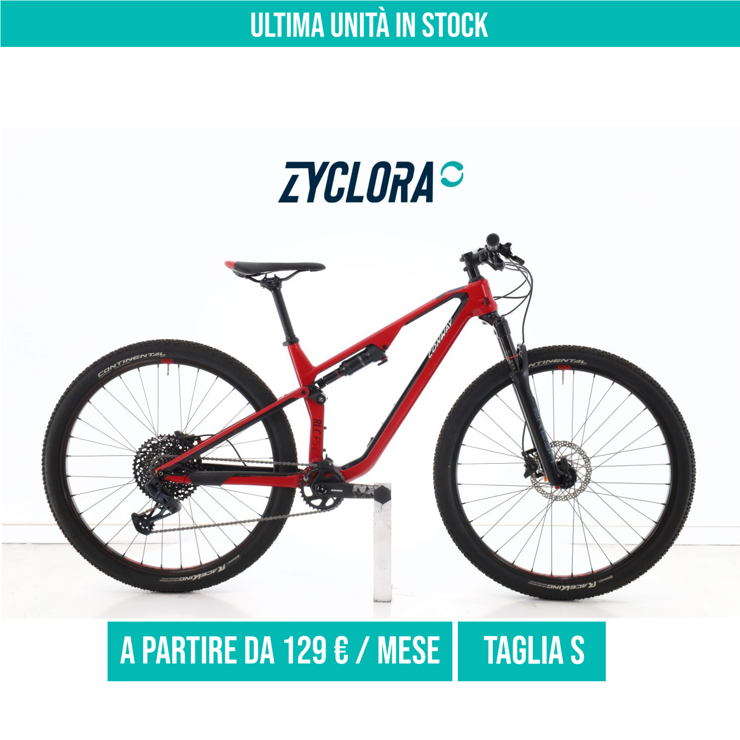 Conway RLC FS4 Carbonio GX taglia S Semi-nuova