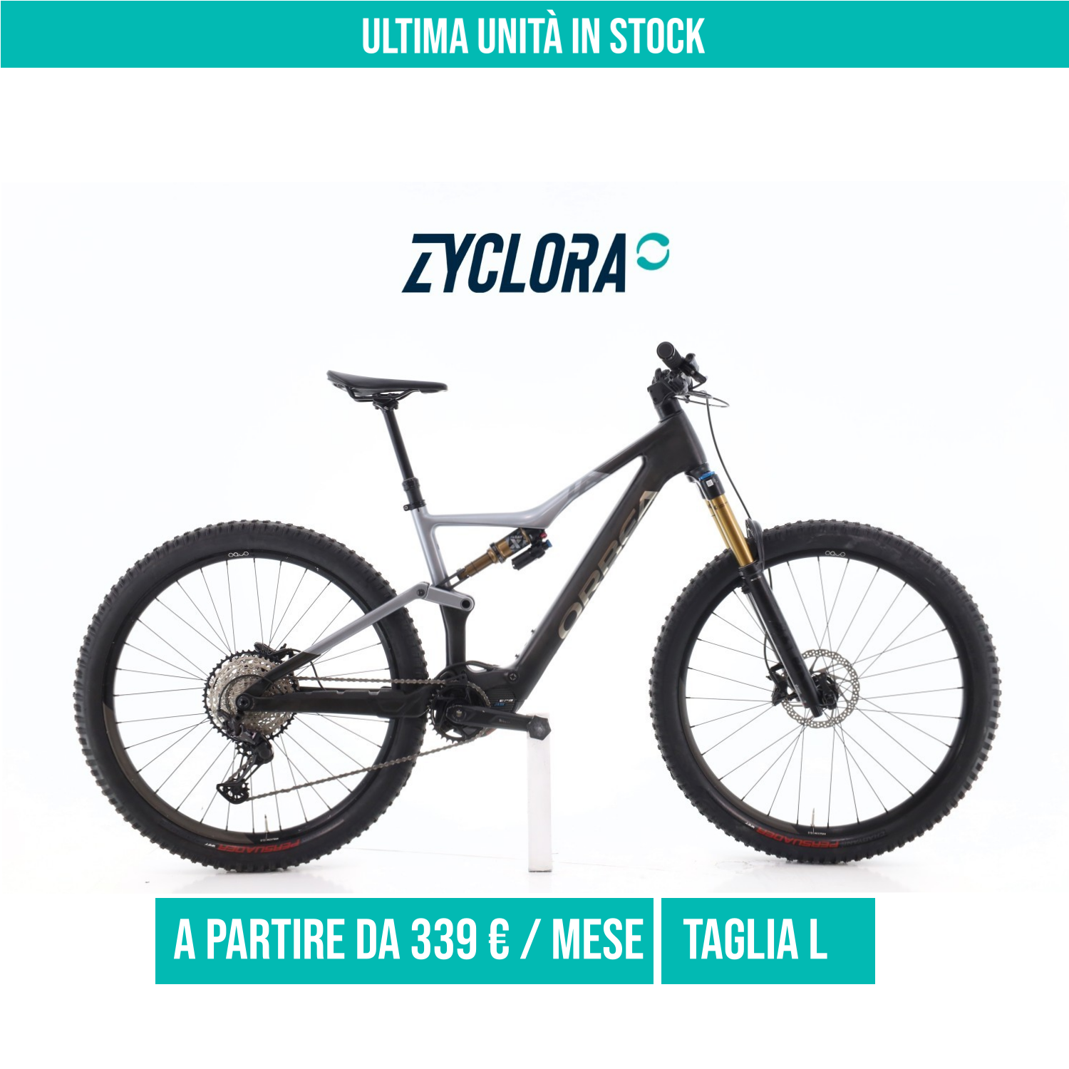 Orbea Rise XT taglia L Semi-nuova