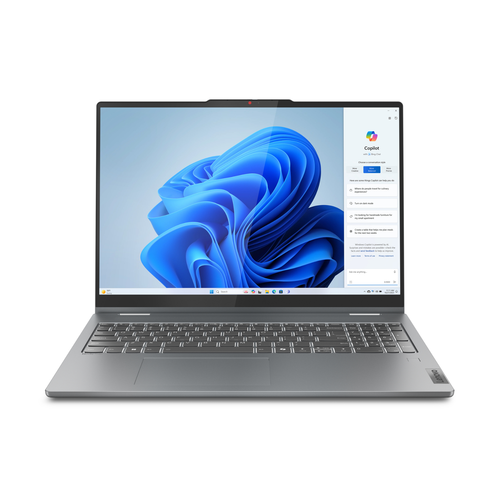 Lenovo IdeaPad 5 2-in-1 16AHP9, 83ds003kge, AMD Ryzen 5, 16 GB, 1 TB