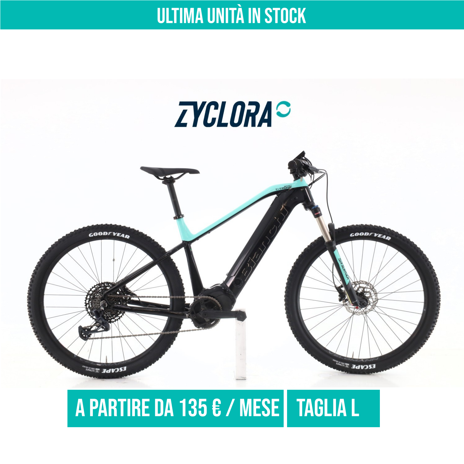 Bianchi T-Tronik Sport GX taglia L Semi-nuova