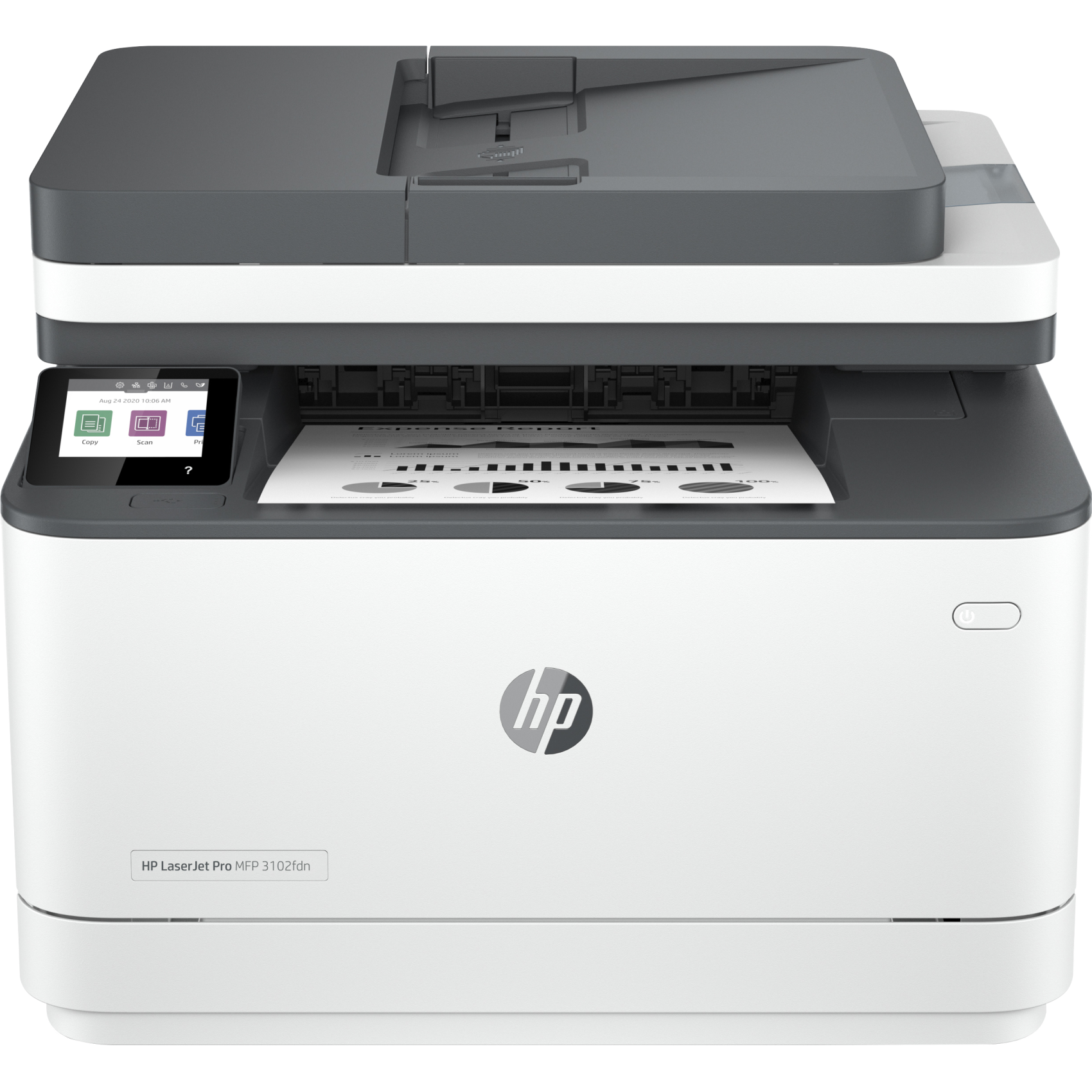 HP LaserJet Pro Multifunktionsdrucker 3102fdn Drucker, 3g629f#b19, Laser, Monodruck, A4, Direkt