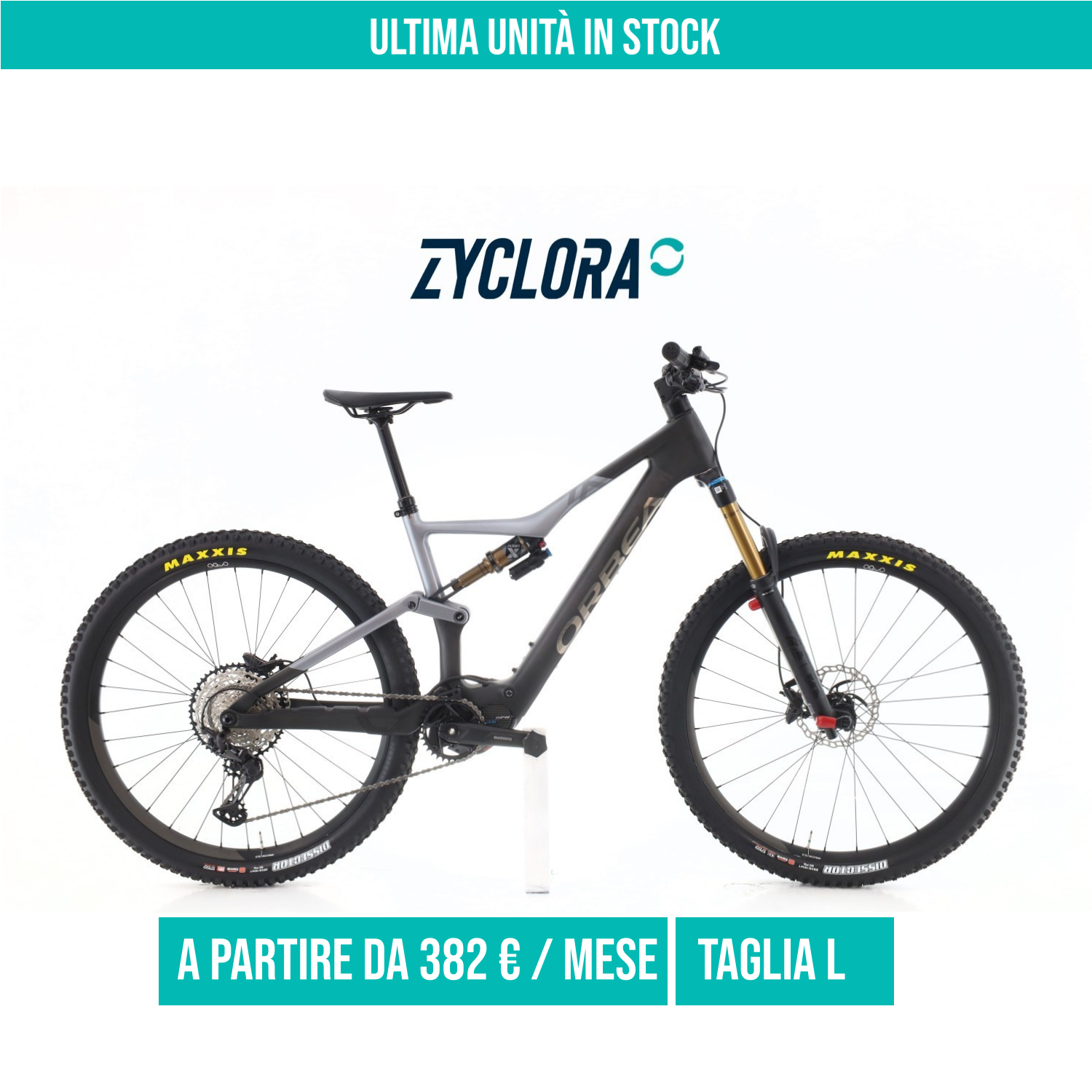 Orbea Rise M10 Carbonio XT taglia L Km.0
