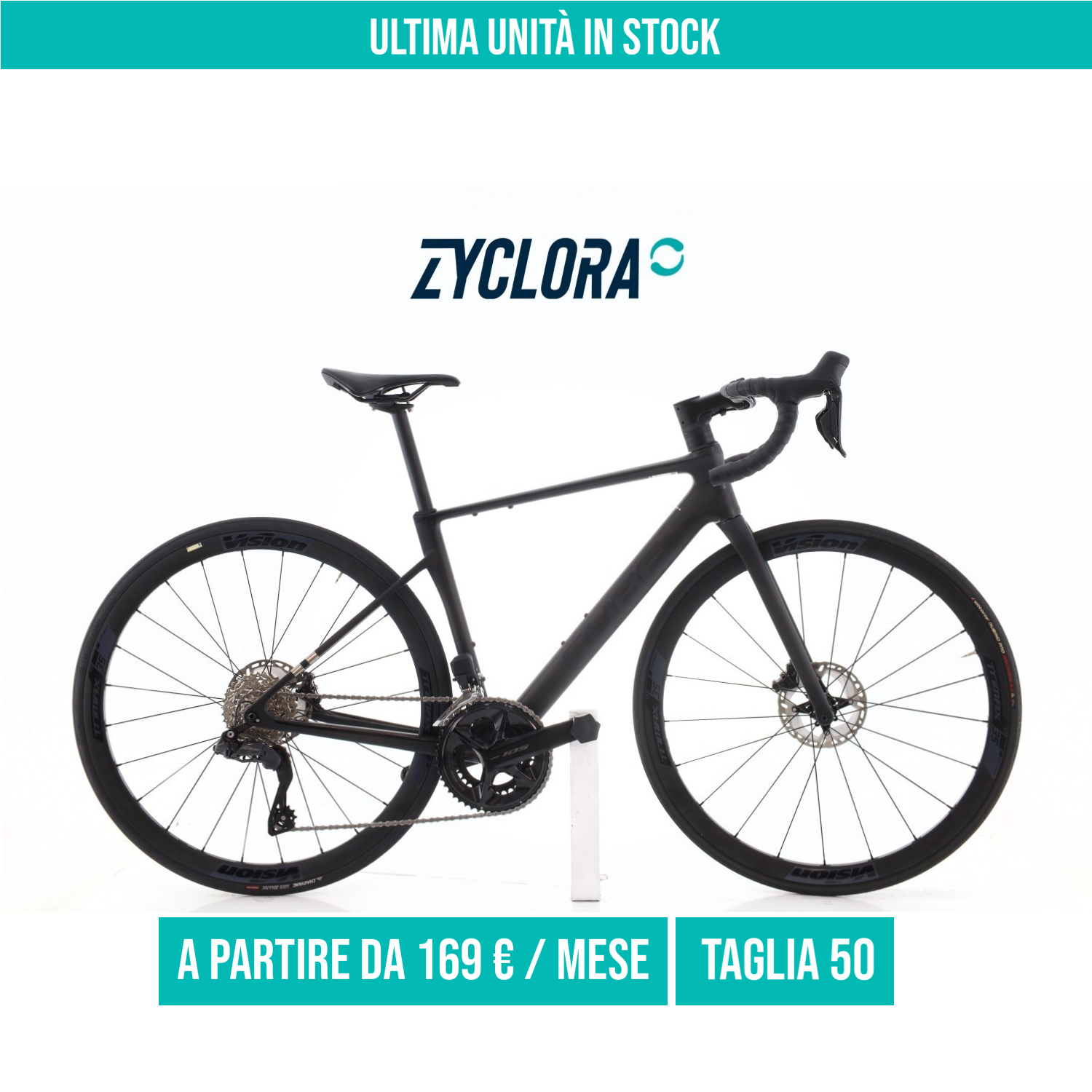 Cube Attain Race Di2 12V taglia 50 Semi-nuova