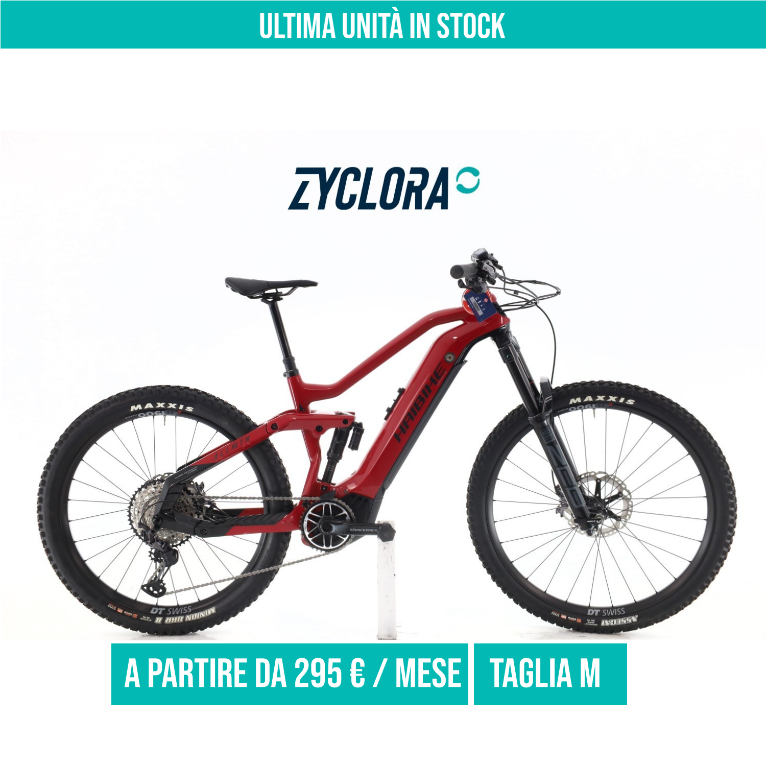 Haibike All Mtn 12 XT taglia M Semi-nuova
