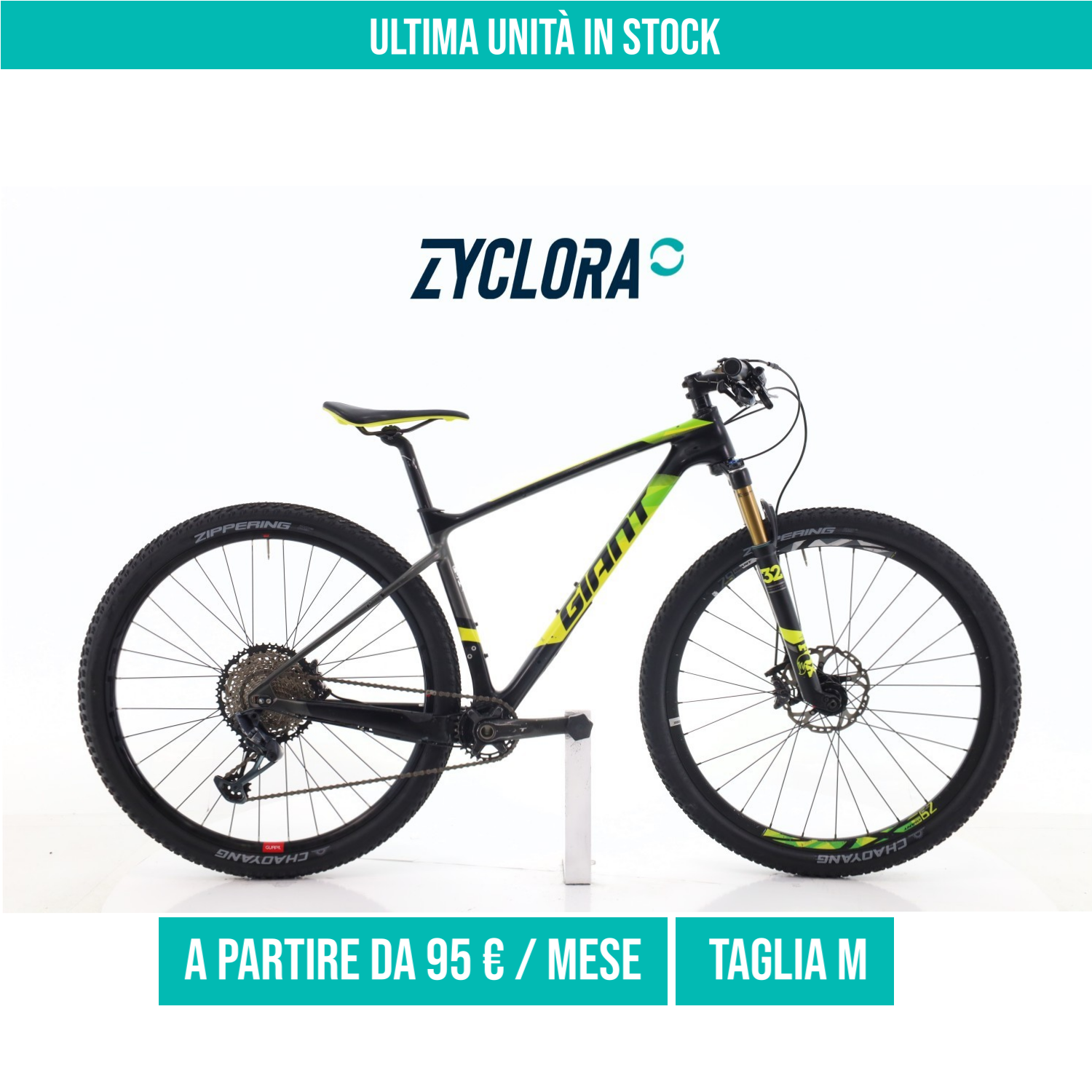Giant XTC Advanced LTD GX taglia M Semi-nuova