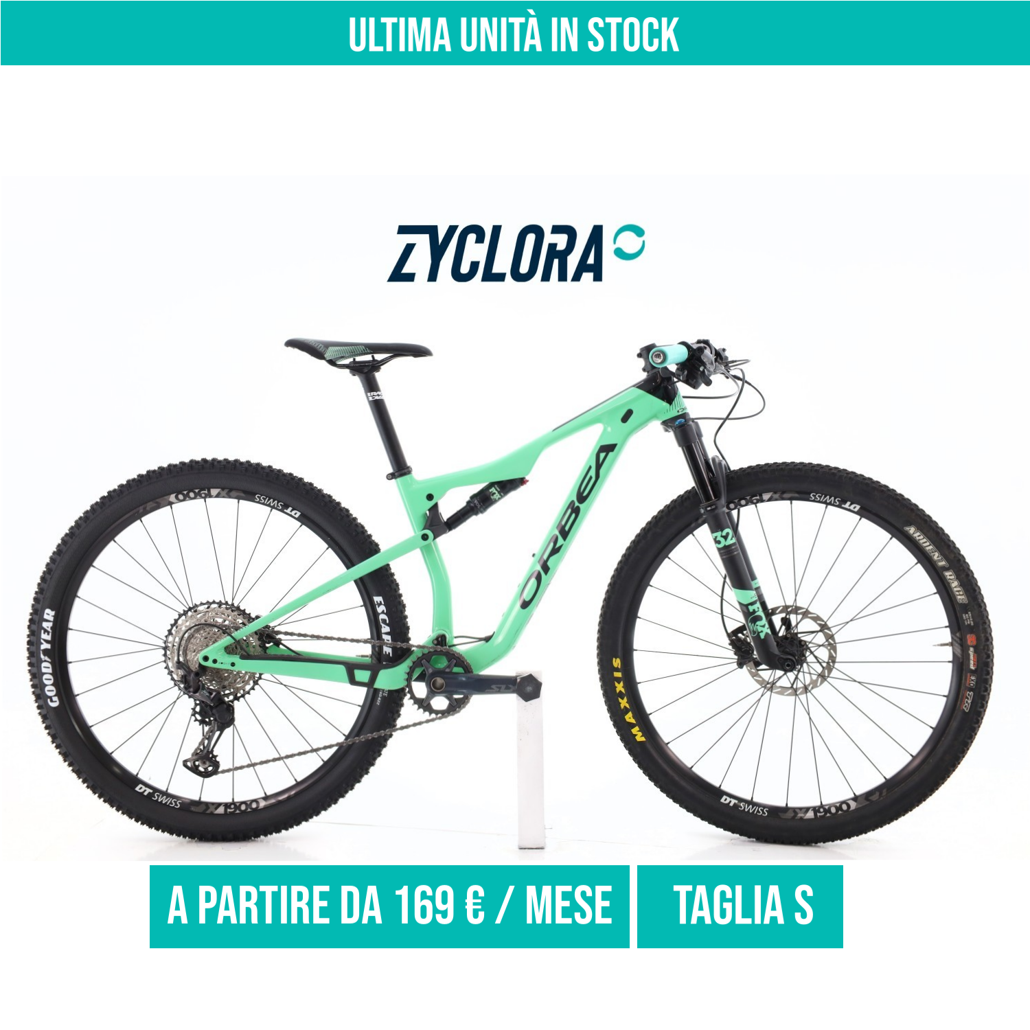 Orbea Oiz M30 XT taglia S Semi-nuova