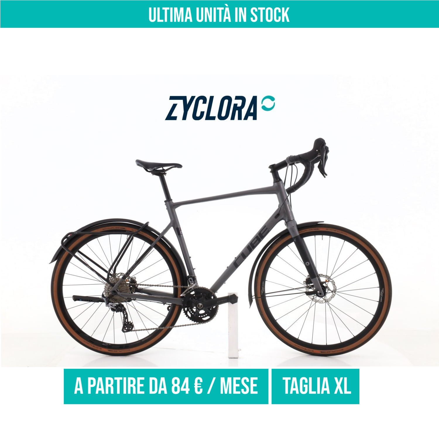 Cube Nuroad Race taglia XL Semi-nuova
