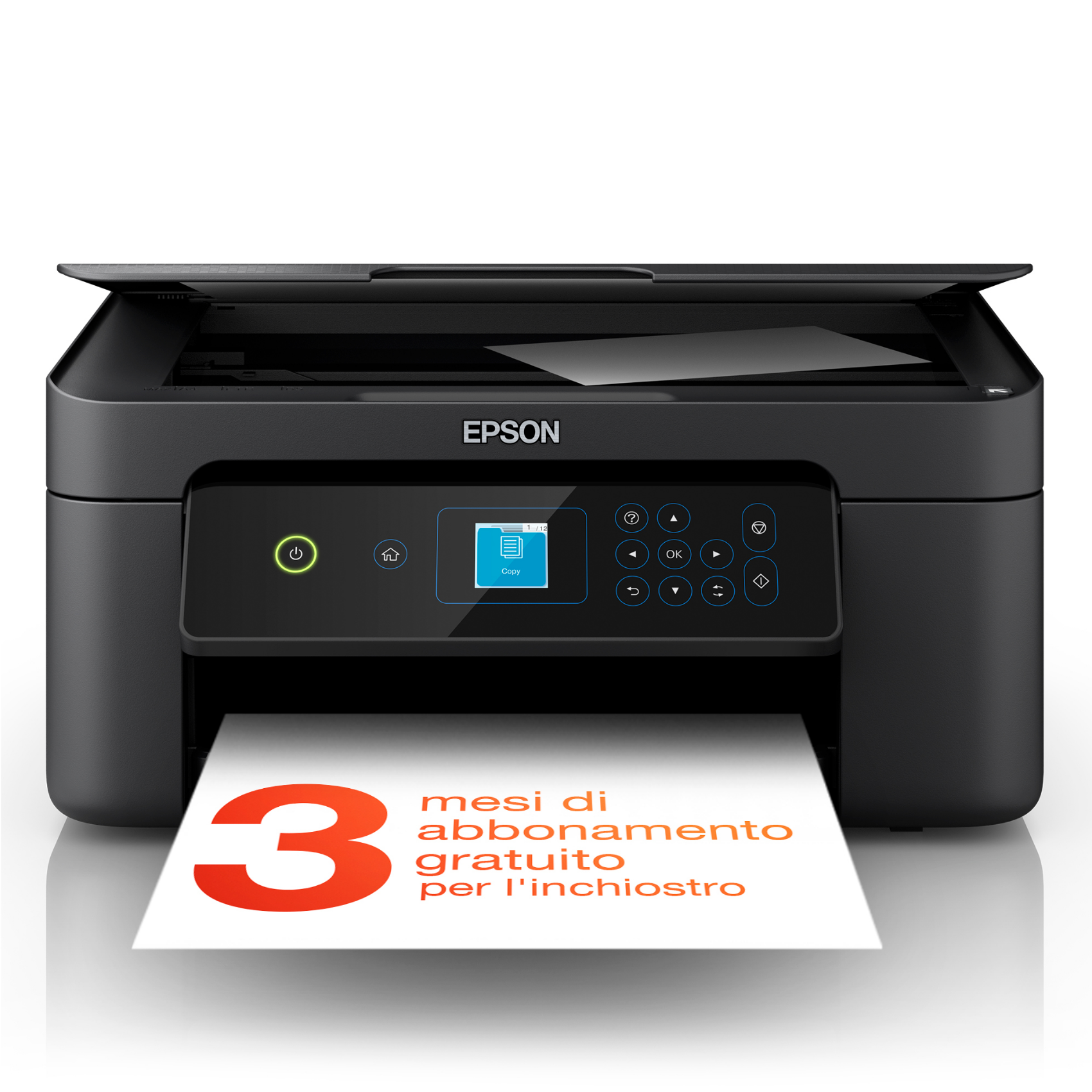 Epson Expression XP-3205, c11ck66404, Tintenstrahl, Farbdruck, Farbscan, A4, Schwarz