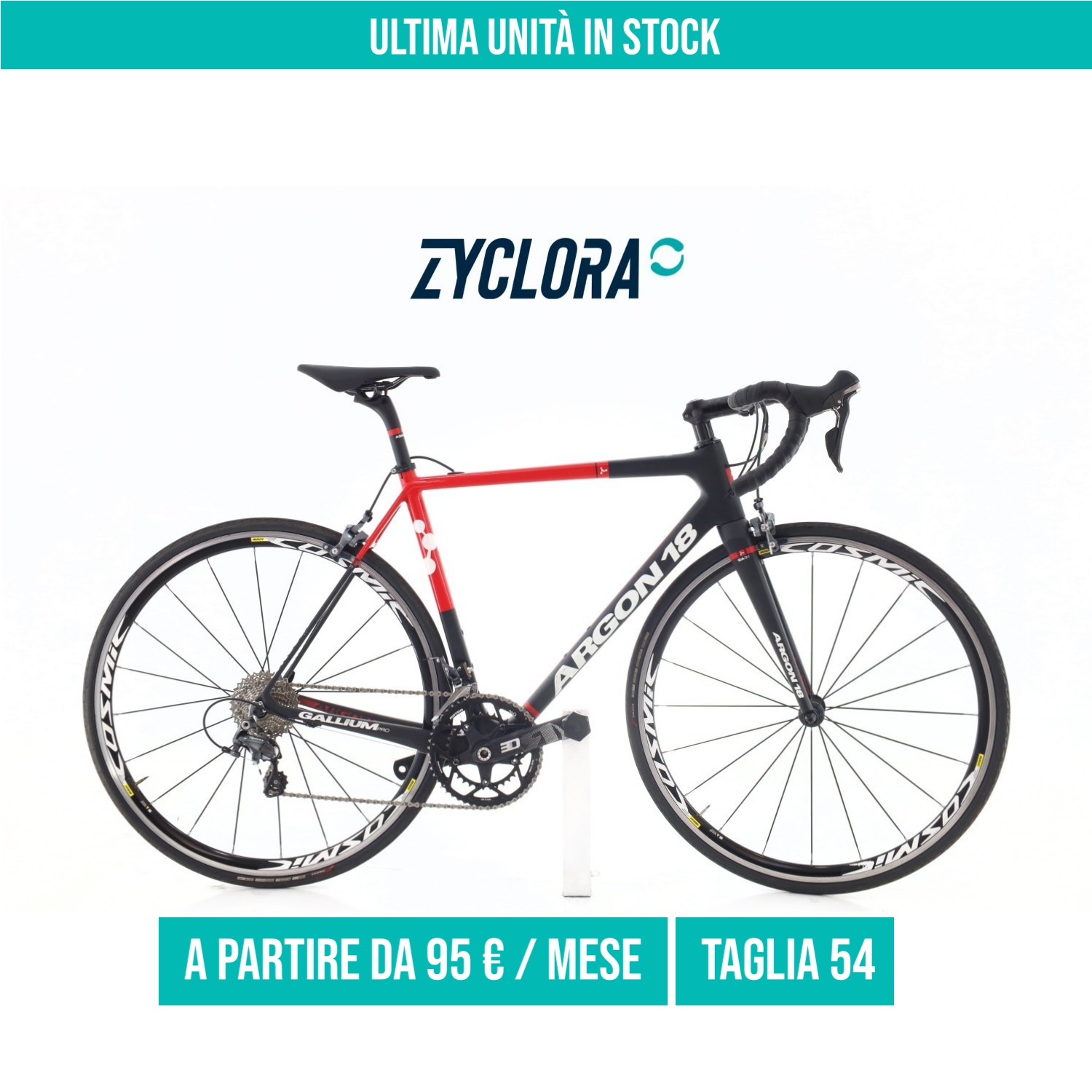 Argon 18 Gallium Pro taglia 54 Semi-nuova