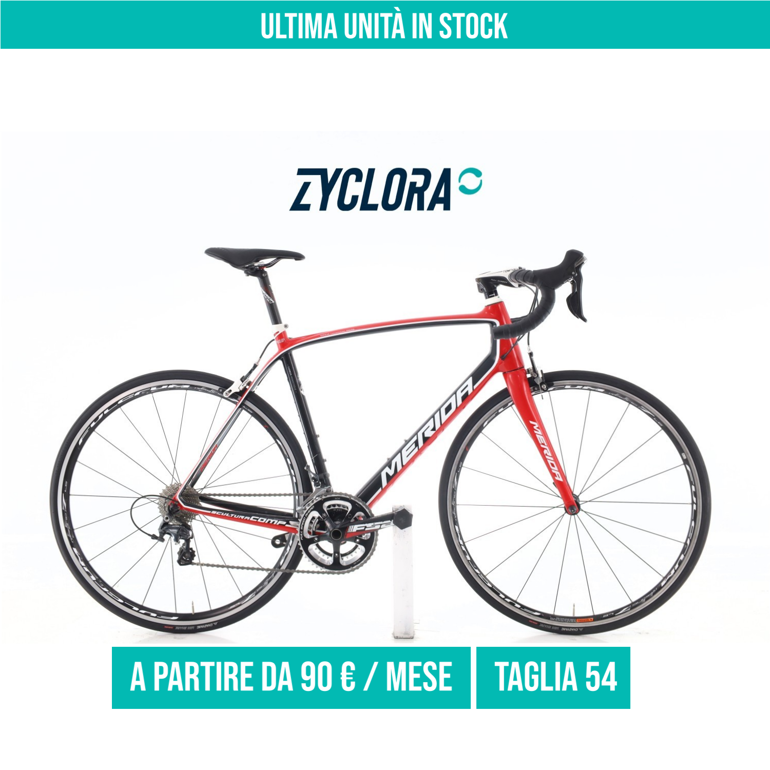 Merida Scultura 905 Carbonio taglia 54 Semi-nuova