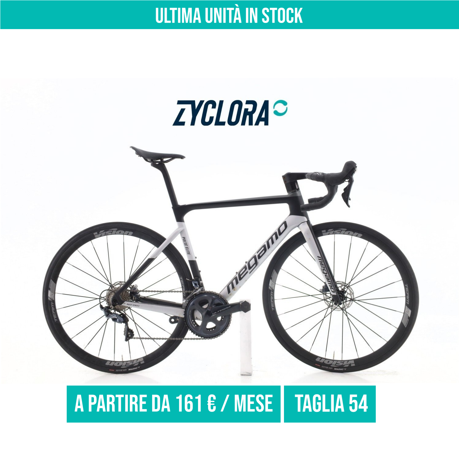 Megamo Pulse Elite Carbonio taglia 54 Semi-nuova