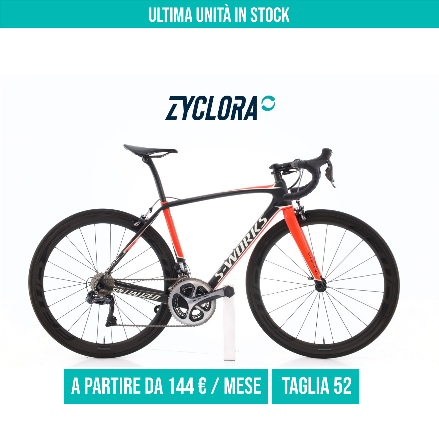Specialized Tarmac S-Works Di2 11V taglia 52 Semi-nuova