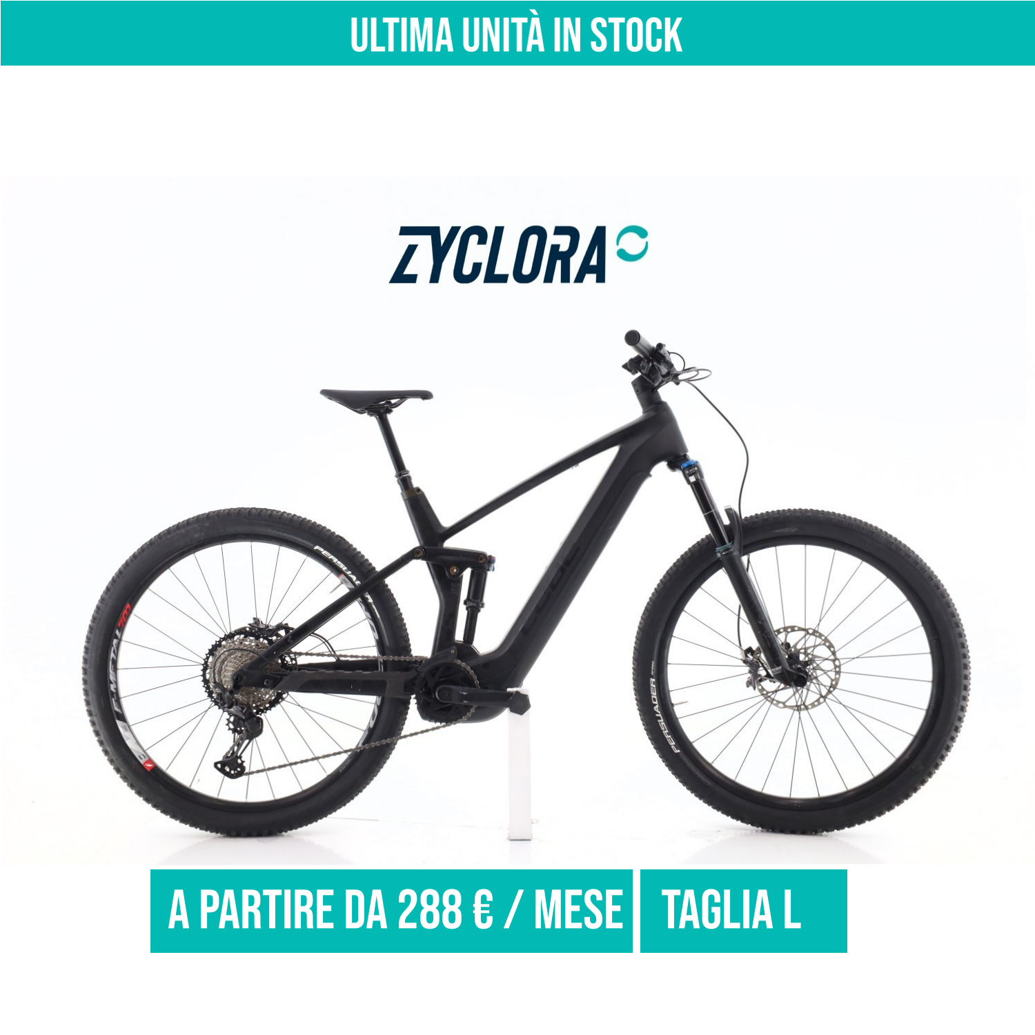 Cube Stereo Hybrid SLX XT taglia L Semi-nuova