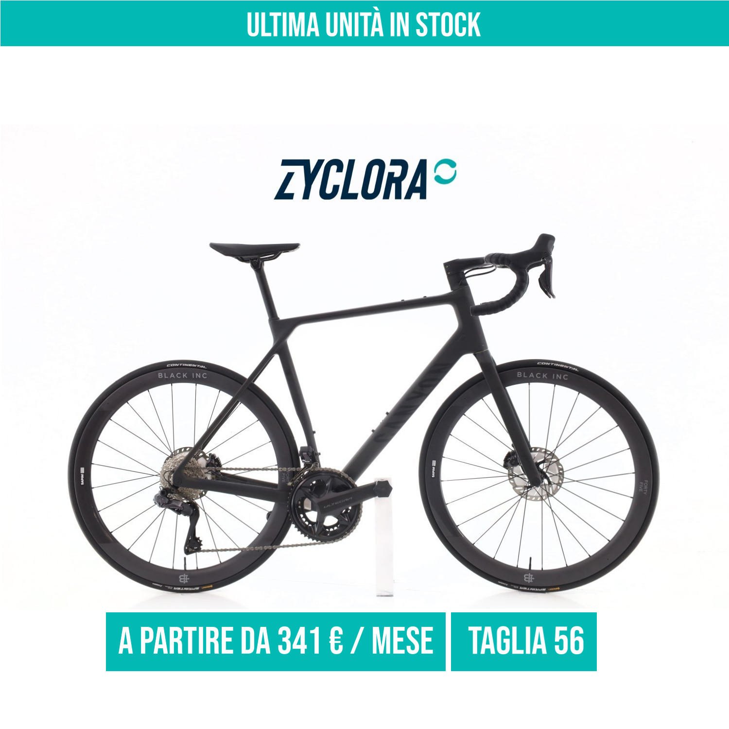 Canyon Endurace CF Carbonio Di2 12V taglia 56 Semi-nuova