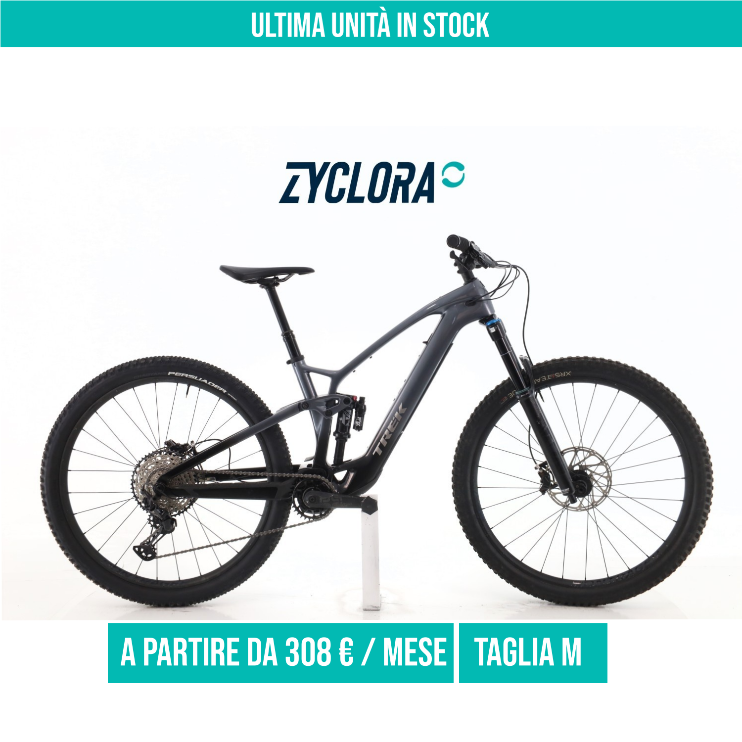 Trek Fuel EX-e 9.7 Carbonio XT taglia M Semi-nuova
