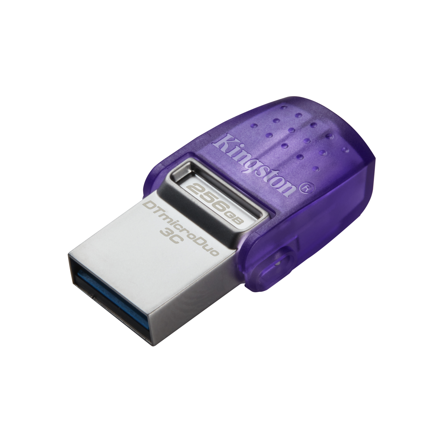 Kingston DataTraveler 256GB microDuo 3C 200MB/s dual USB-A + USB-C, dtduo3cg3/256gb, 256 GB, USB Type-A / USB Type-C