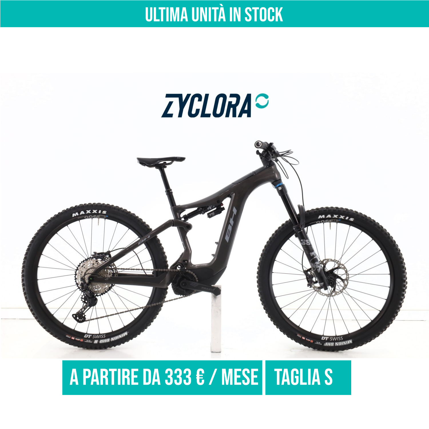 BH AtomX Lynx Pro 9.8 Carbonio XT taglia S Km.0