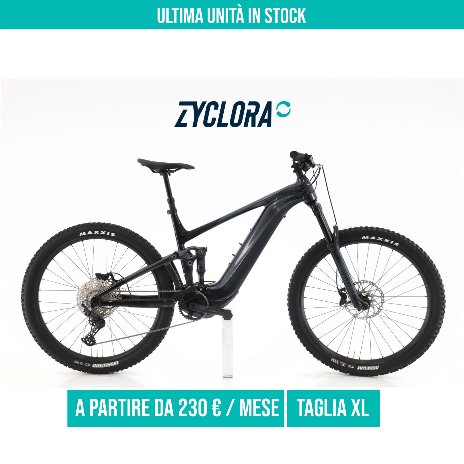 Giant Trance E+3 Pro taglia XL Semi-nuova