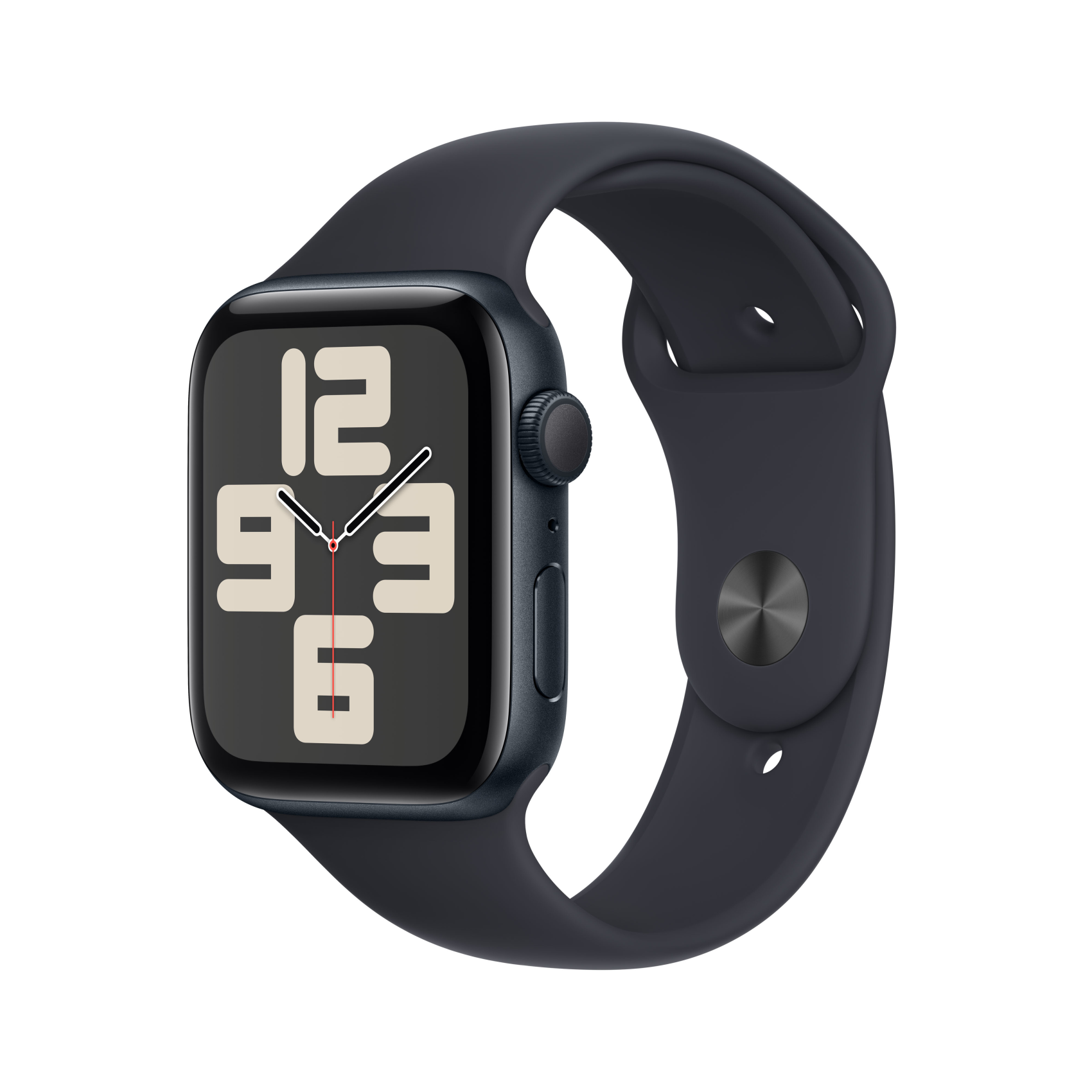 Apple Watch SE 2022 GPS 44mm Mitternacht mit Sportarmband M/L Mitternacht, mre93