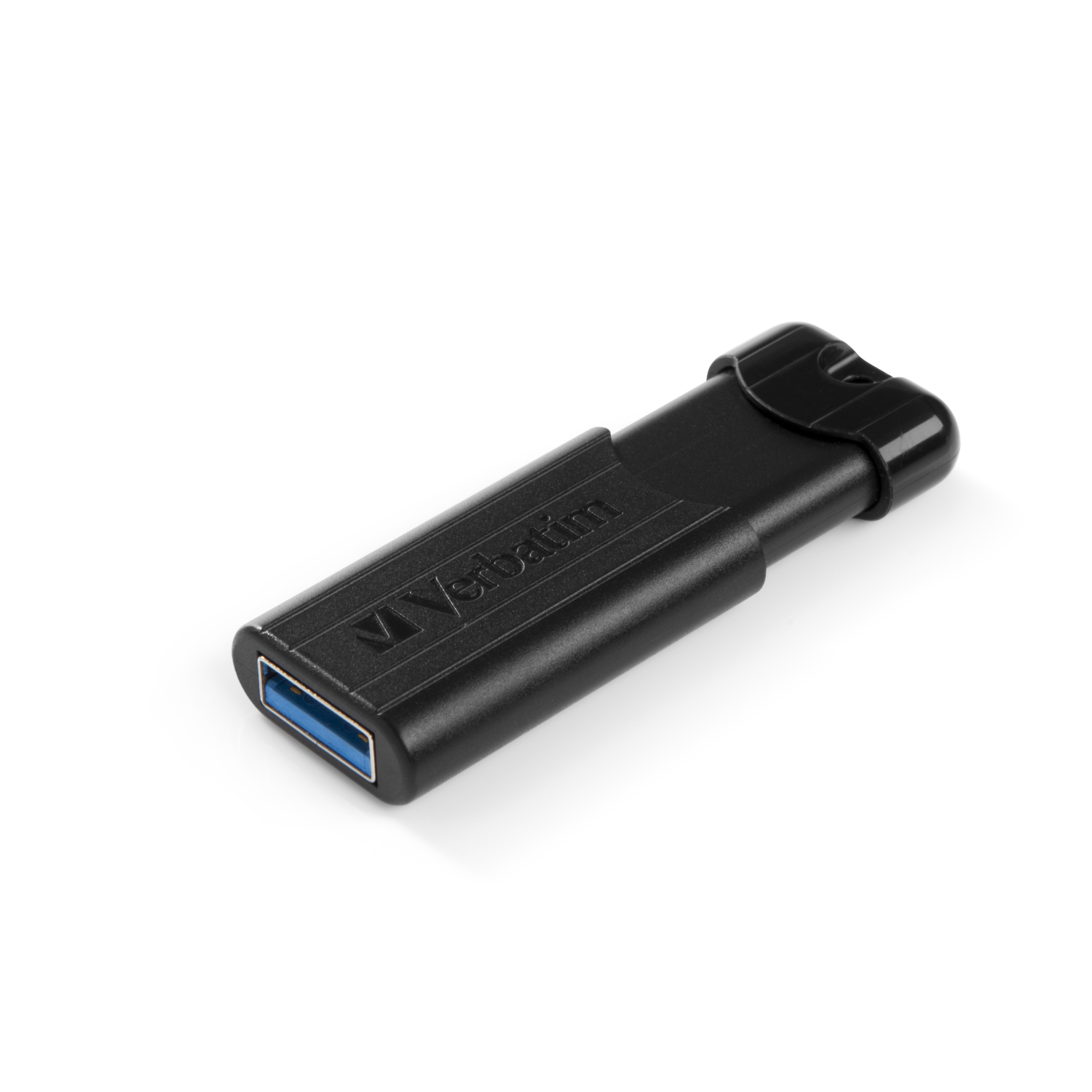 Verbatim PinStripe 3.0, 49316, USB 3.0-Stick 16 GB, Schwarz, 16 GB, 3.2 Gen 1 3.1 Gen 1, D