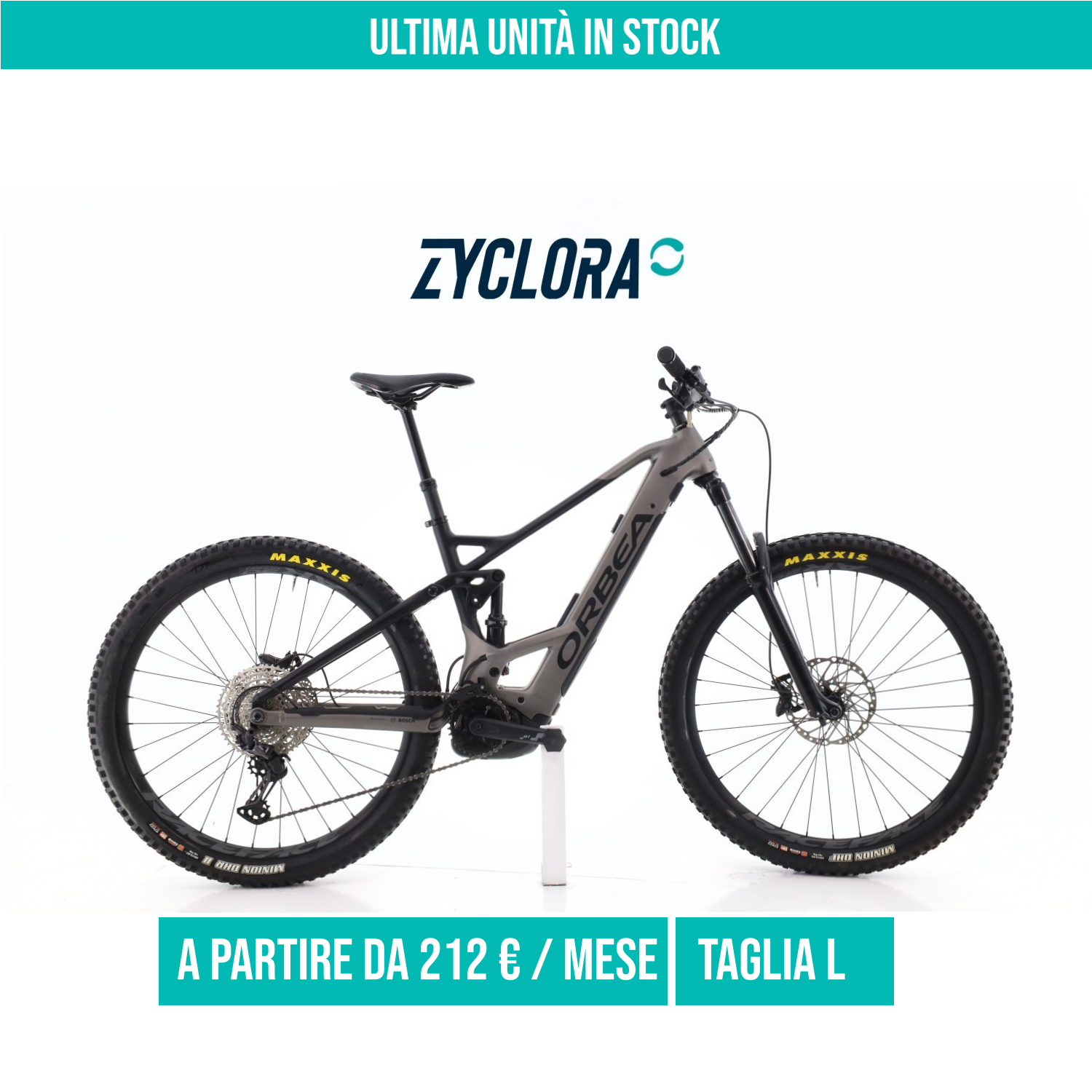 Orbea Wild FS H30 XT taglia L Semi-nuova