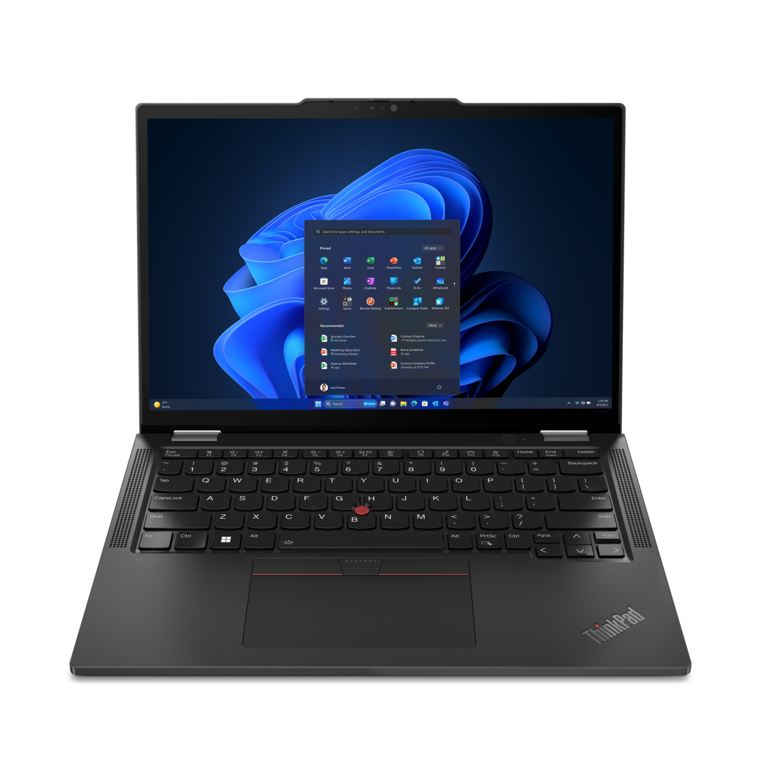 Lenovo ThinkPad X13 2-in-1 G5 Intel, 21lw002tge, Black, Core Ultra 5 125U, 32GB, DE