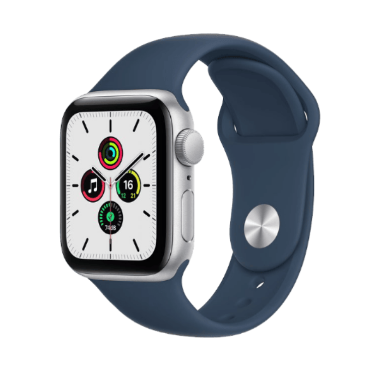 Apple Watch SE 44 mm Argento GPS B/C Ricondizionato