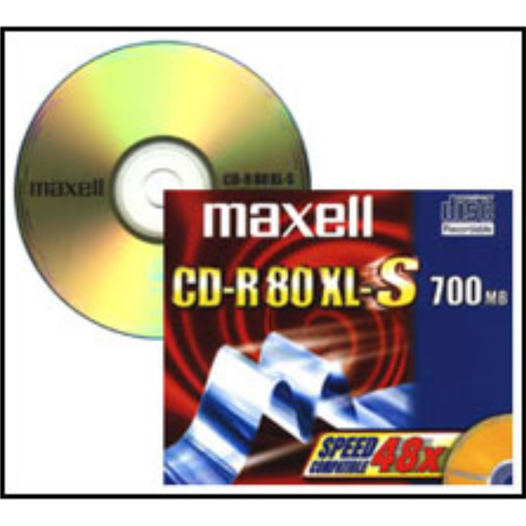 Maxell CD-R 700Mb 52x, 624006, 120 mm, 700 MB