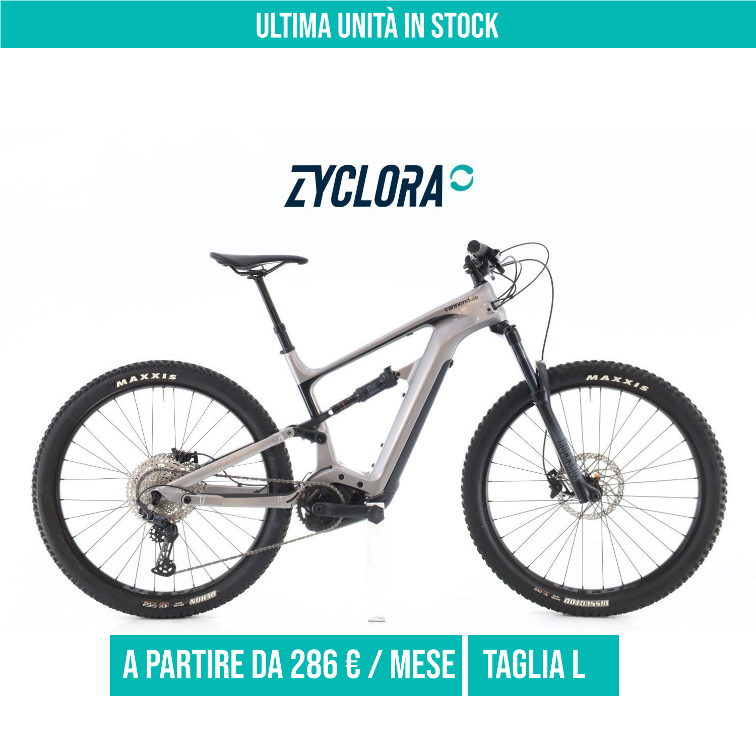 Cannondale Habit Neo 4 Carbonio taglia L Semi-nuova