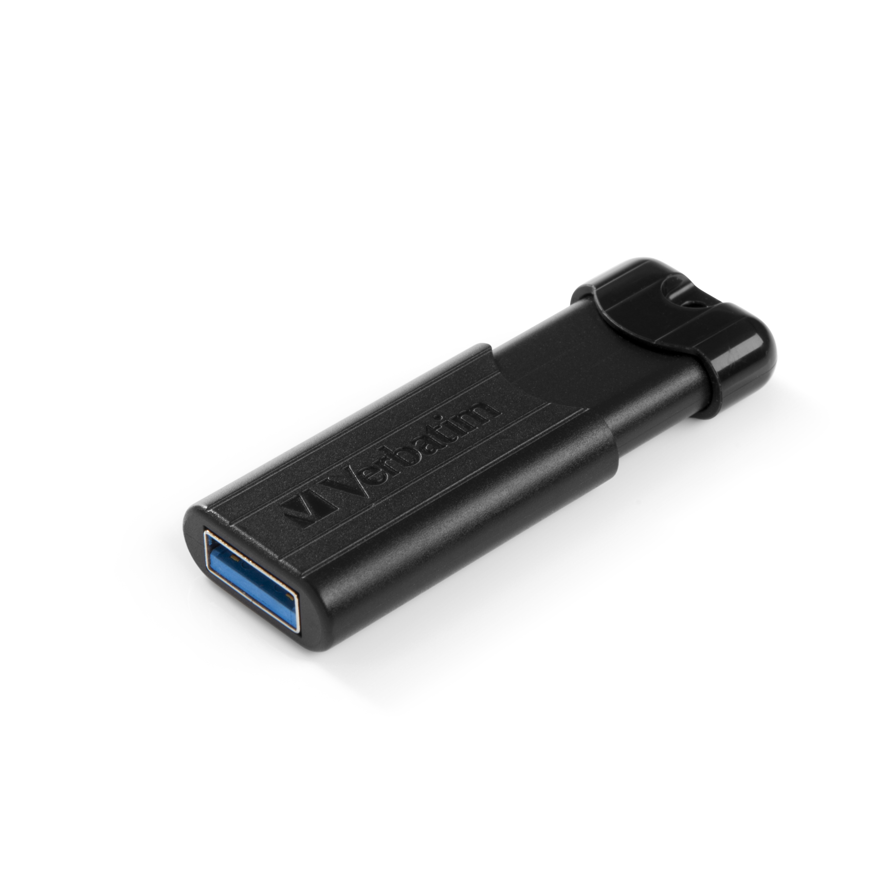 Verbatim PinStripe 3.0, 49316, USB 3.0-Stick 16 GB, Schwarz, 16 GB, D, 3.2 Gen 1 3.1 Gen 1, D