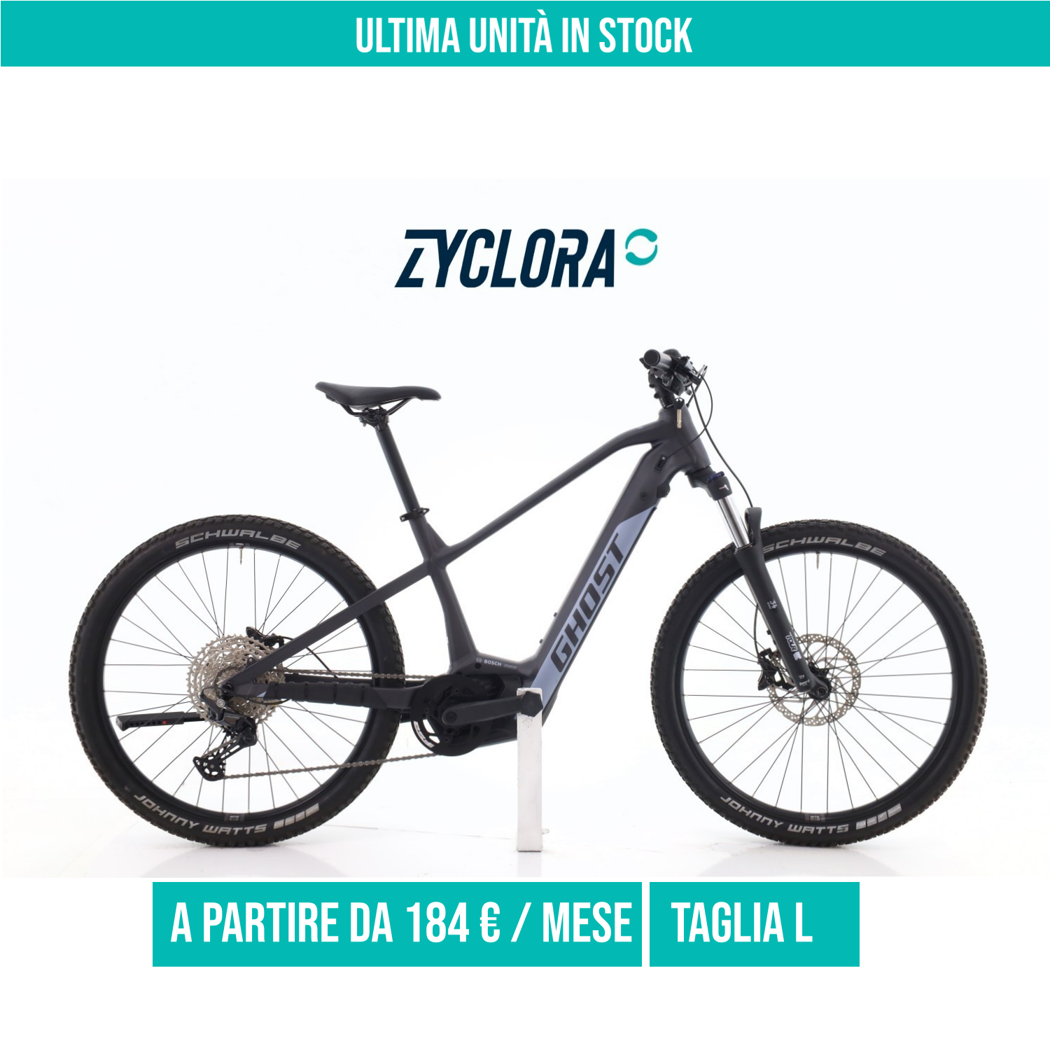 Ghost E-Teru taglia L Semi-nuova