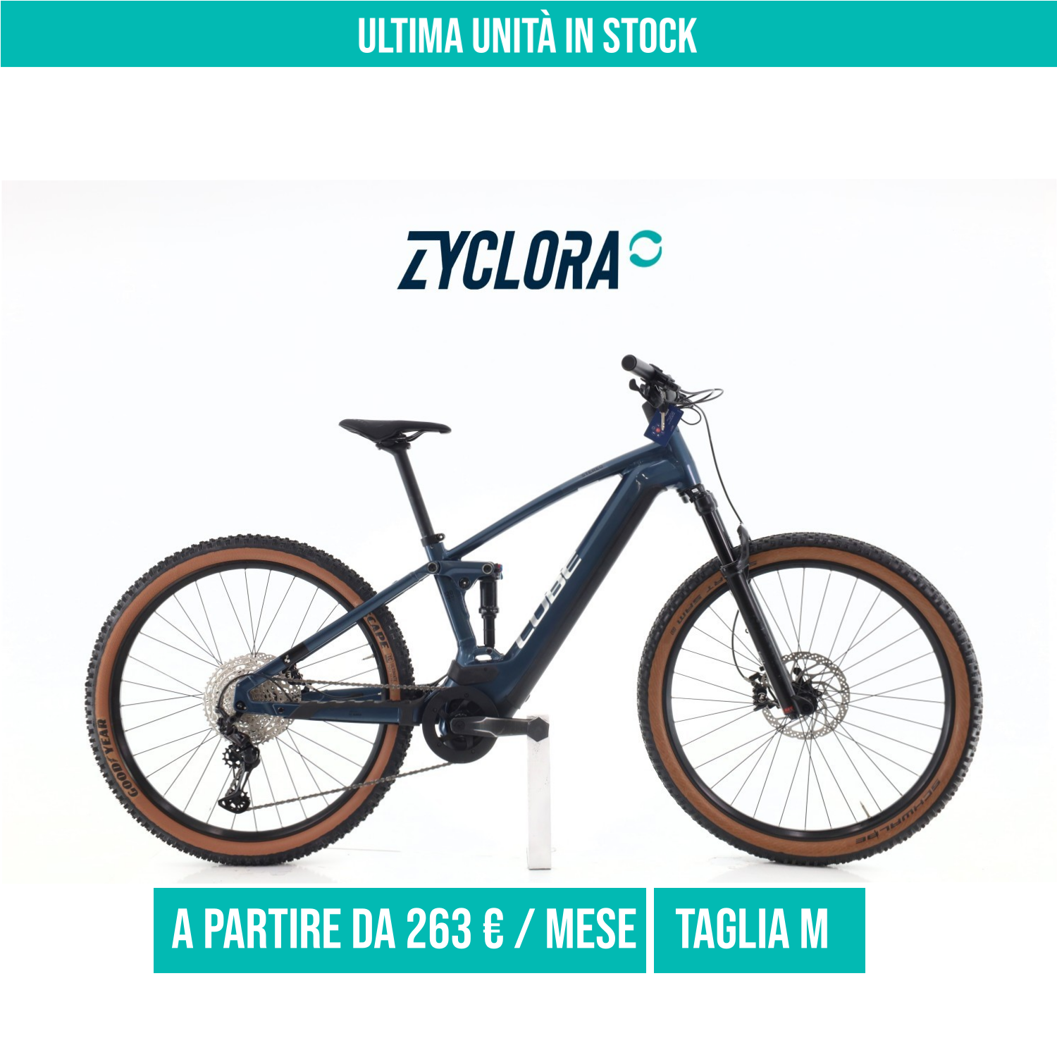 Cube Stereo Hybrid Race XT taglia M Semi-nuova