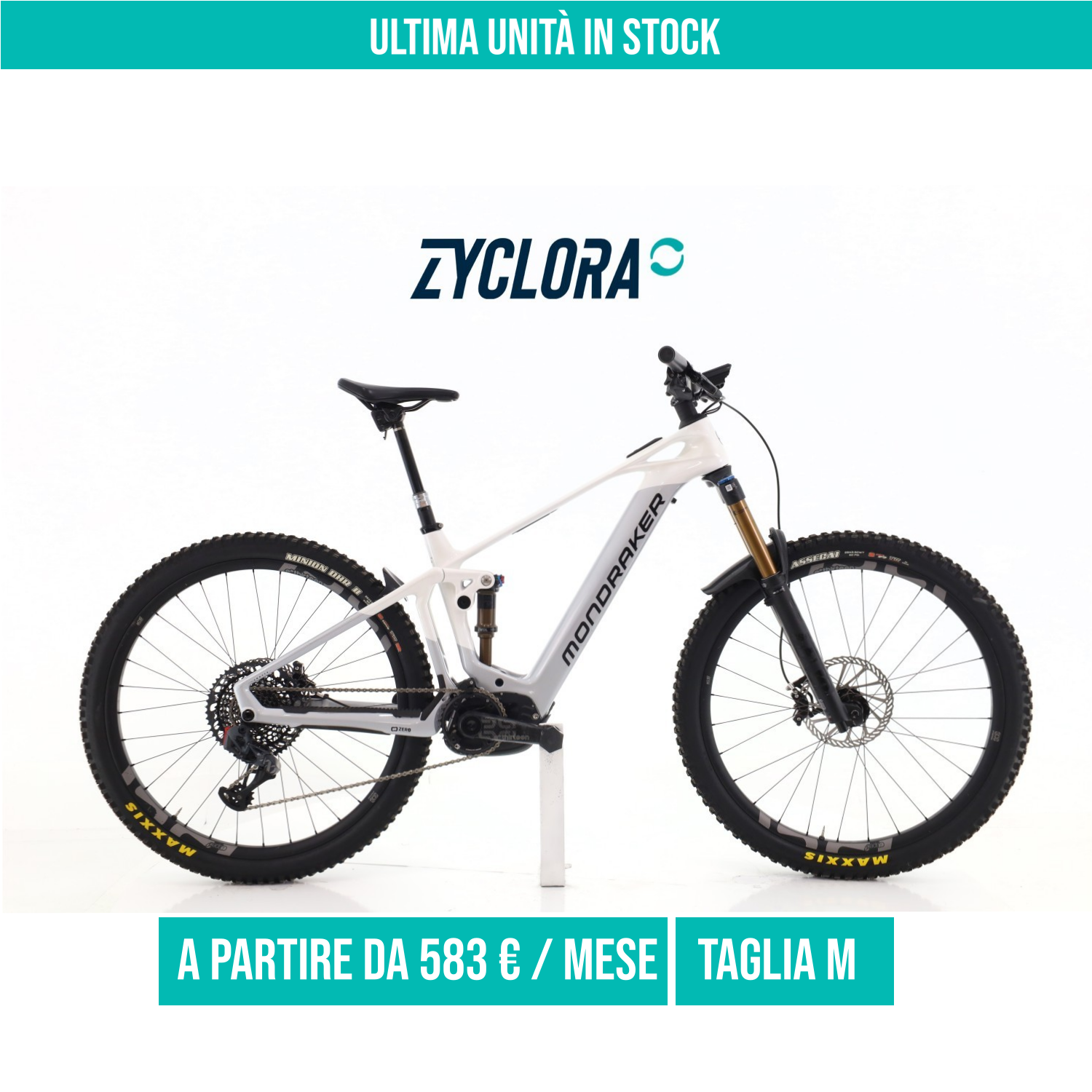 Mondraker Crafty RR SL XX1 AXS taglia M Semi-nuova
