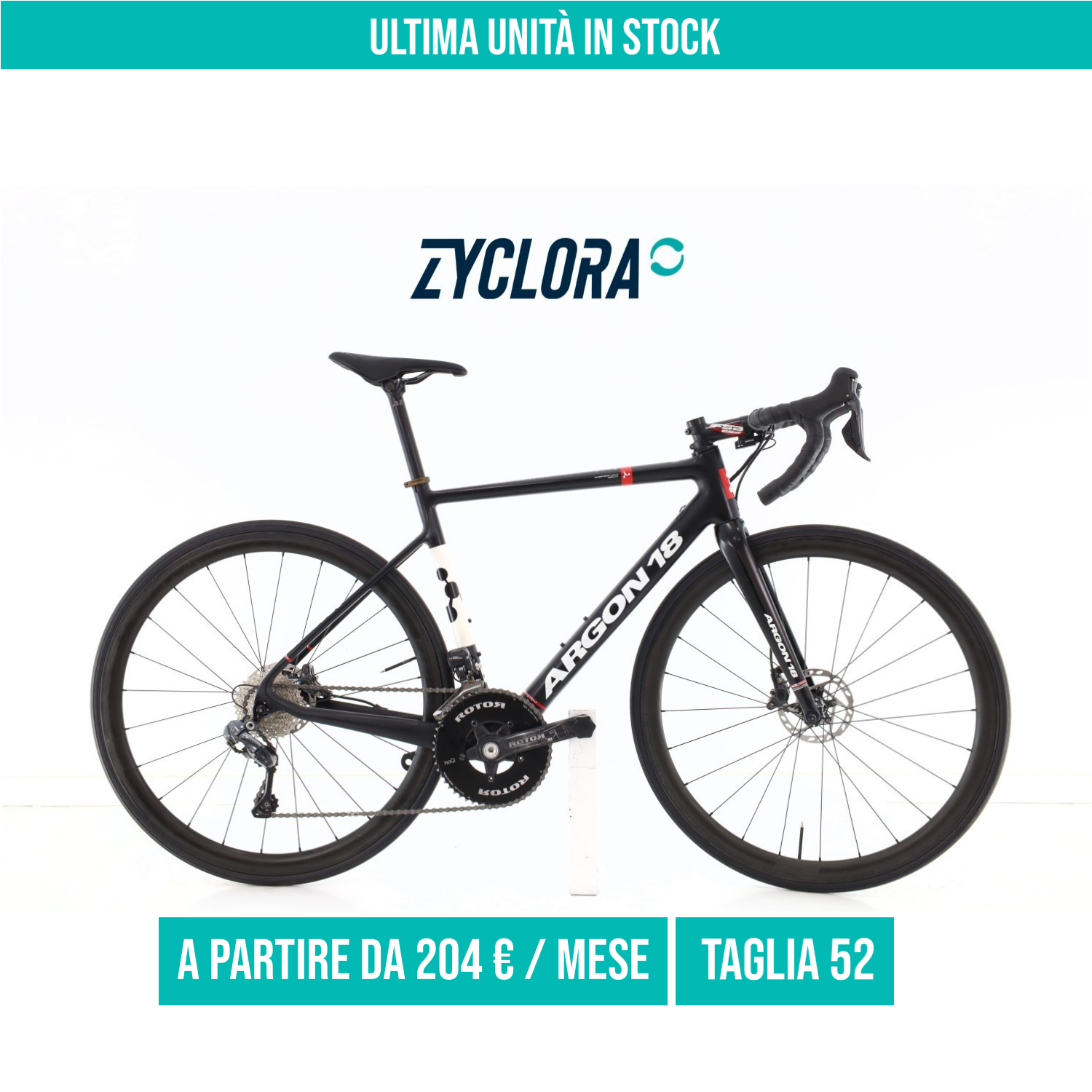 Argon 18 Krypton XRoad carbonio Di2 11V taglia 52 Semi-nuova