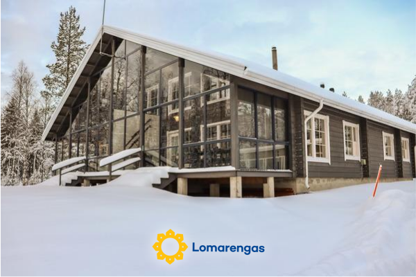 Aurinko-saaga 2 paritalo lasiterassihuoneisto