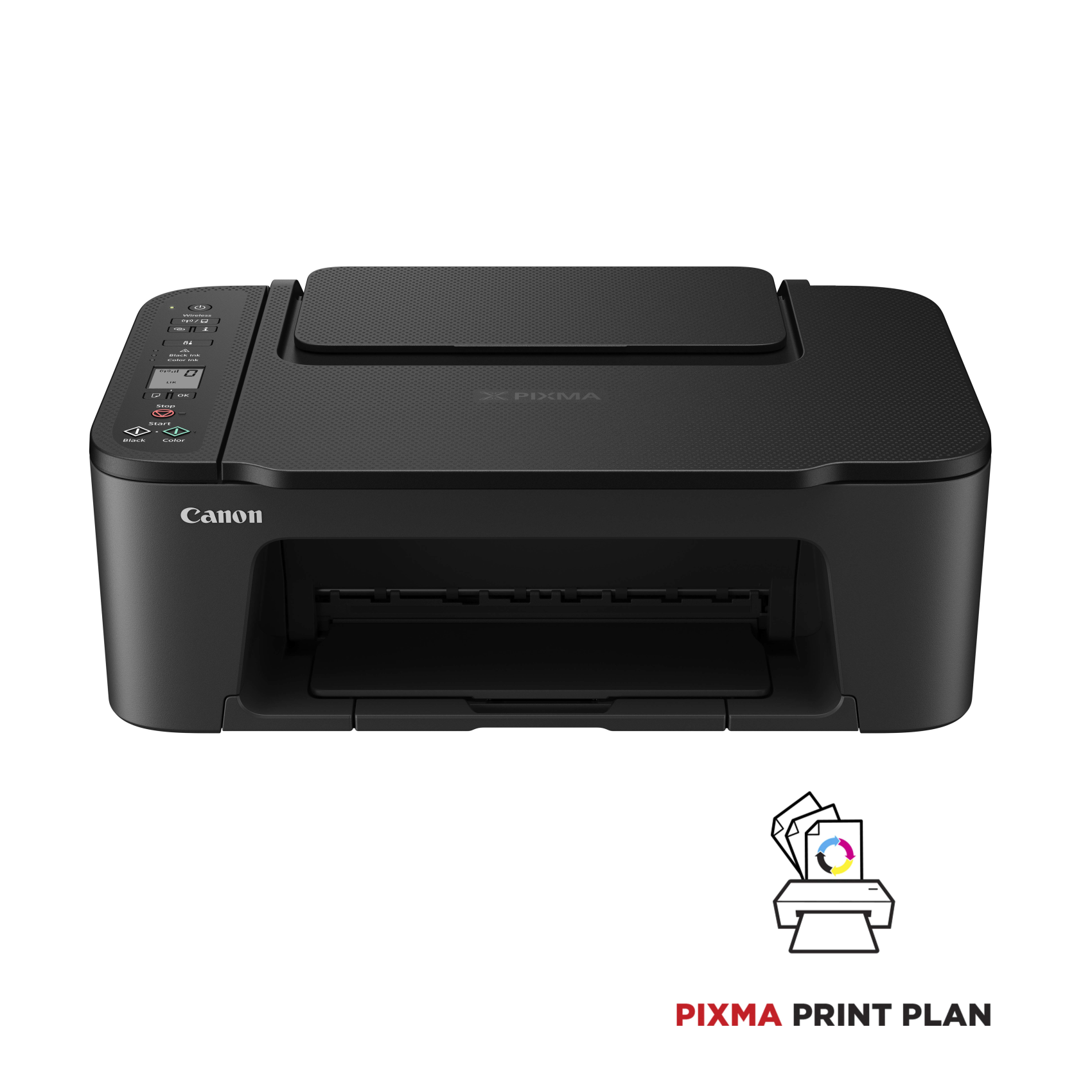 Canon PIXMA TS3550i 3-in-1 WLAN-Farb-Multifunktionssystem, 4977c006, Schwarz, Tintenstrahl, Farbdruck