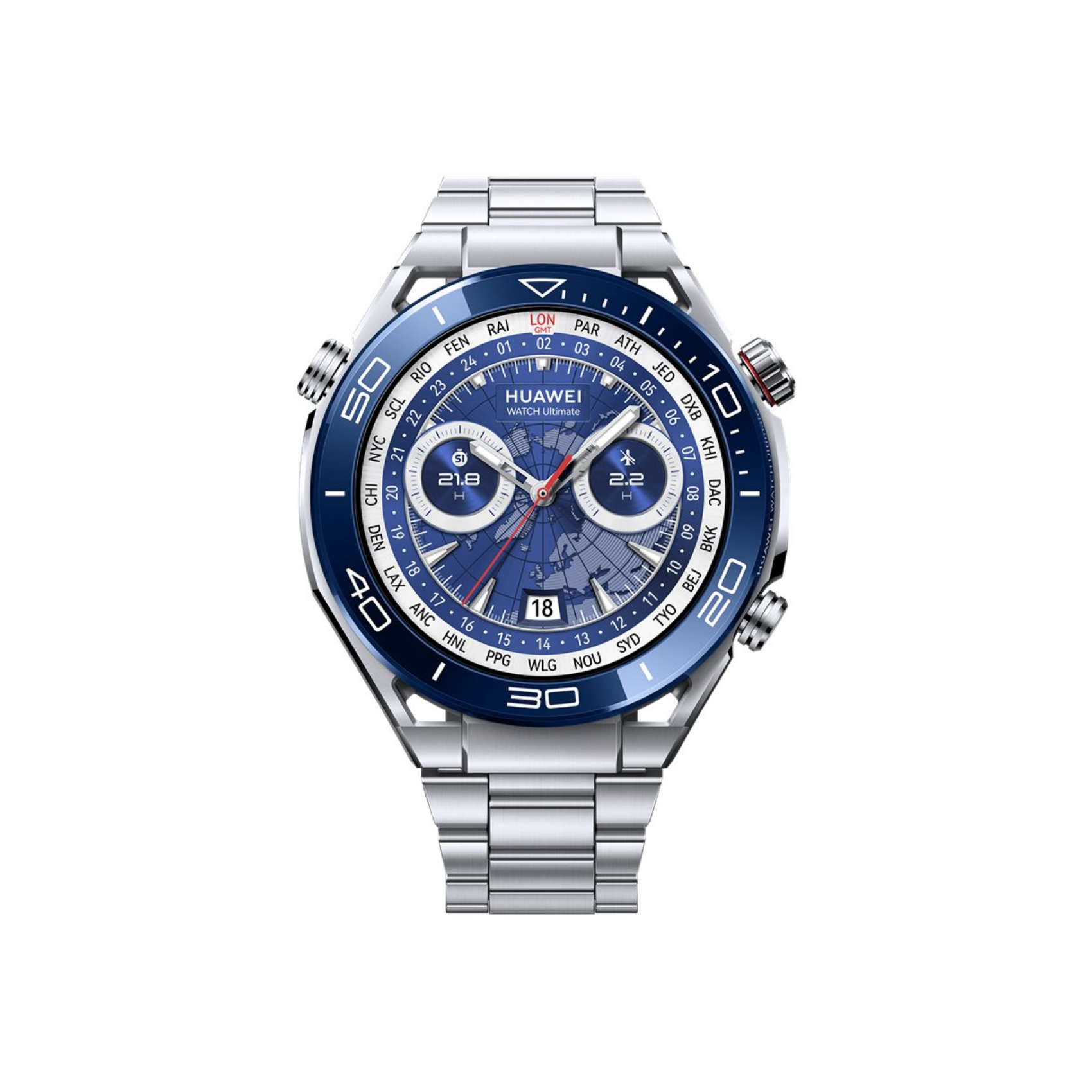 Huawei Watch Ultimate Voyage Blue, 55020agg