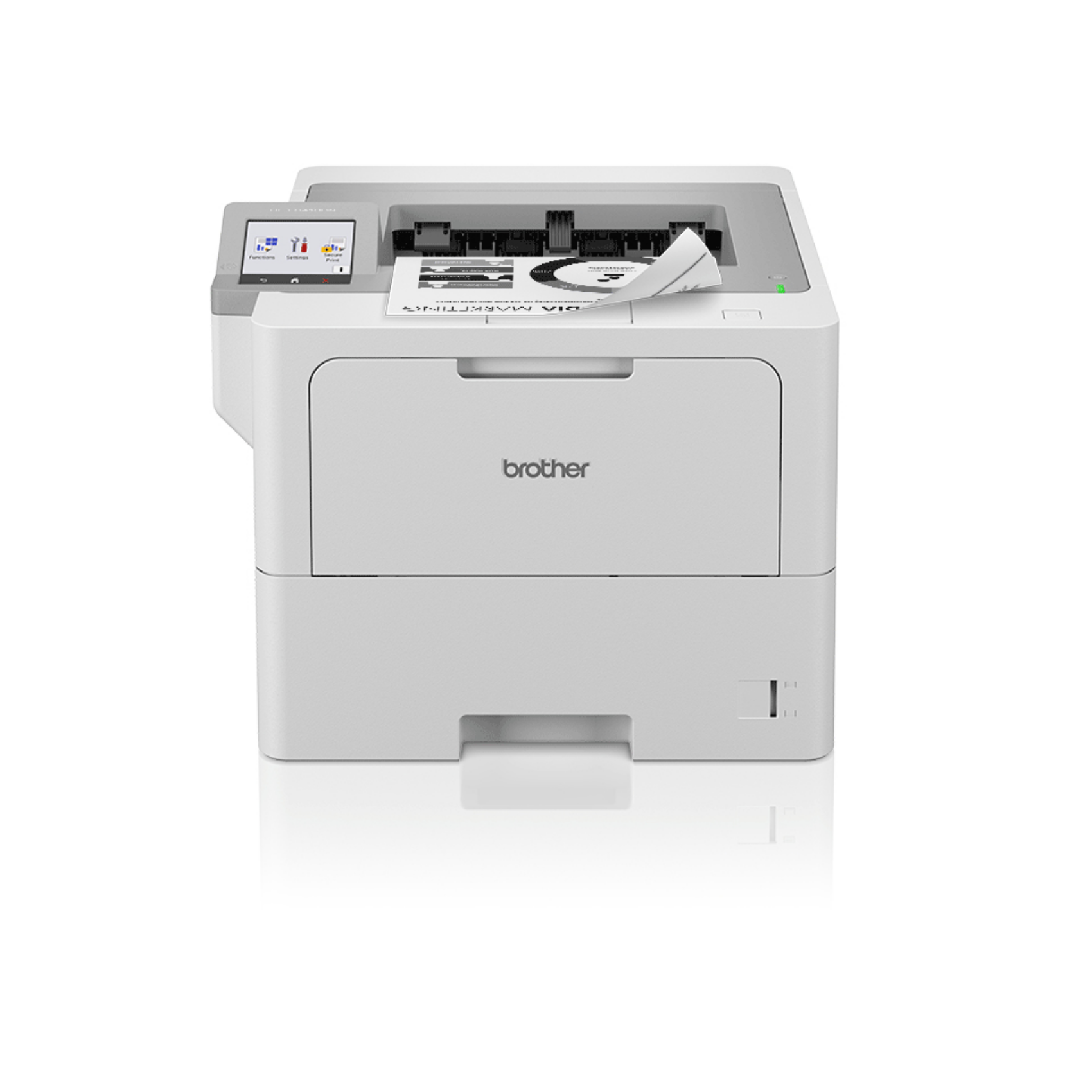 Brother HL-L6410DN, hll6410dnre1, Laser, A4, 50 Seiten pro Minute, Doppelseitiger Druck, Weiß