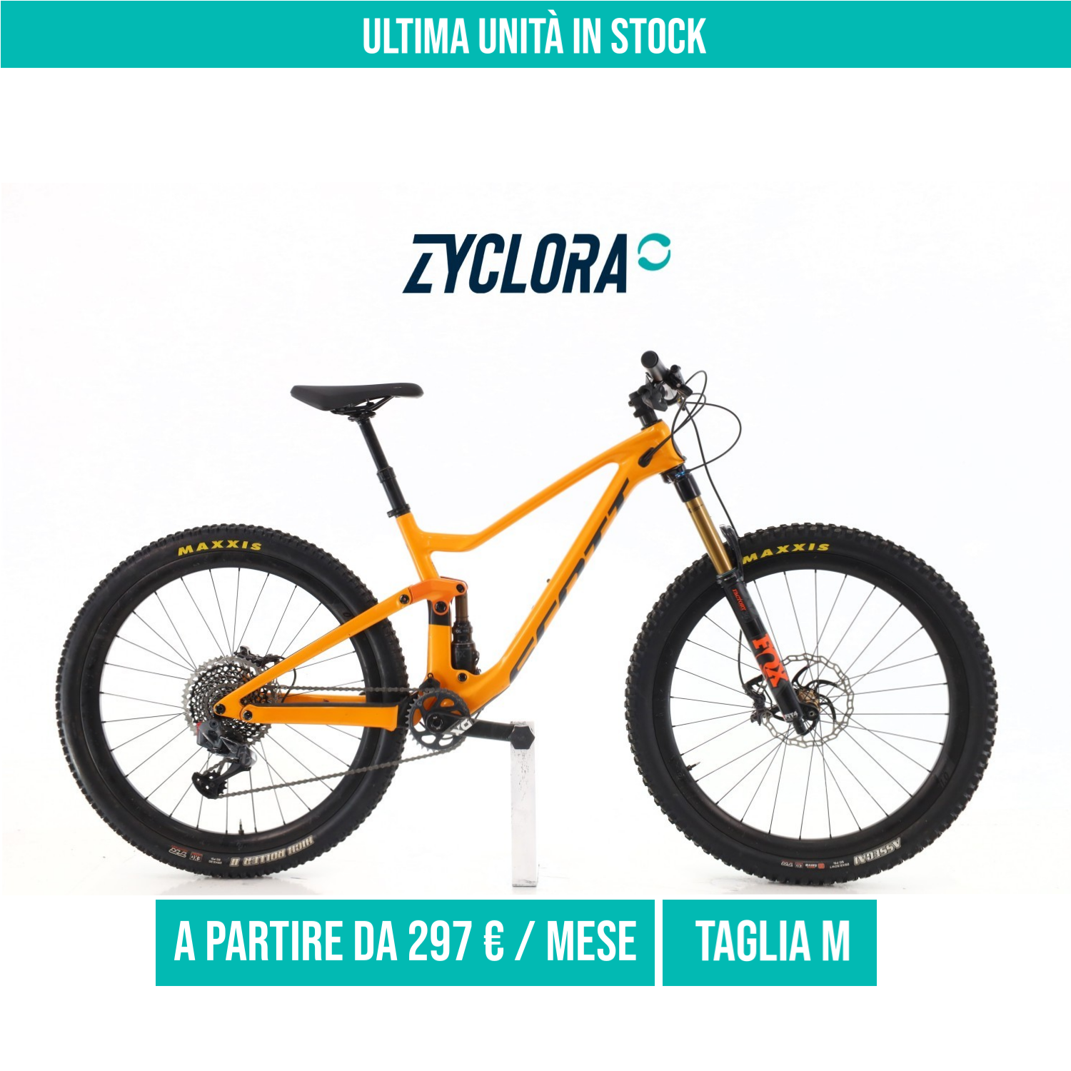 Scott Genius Tuned Carbonio XX1 AXS taglia M Semi-nuova