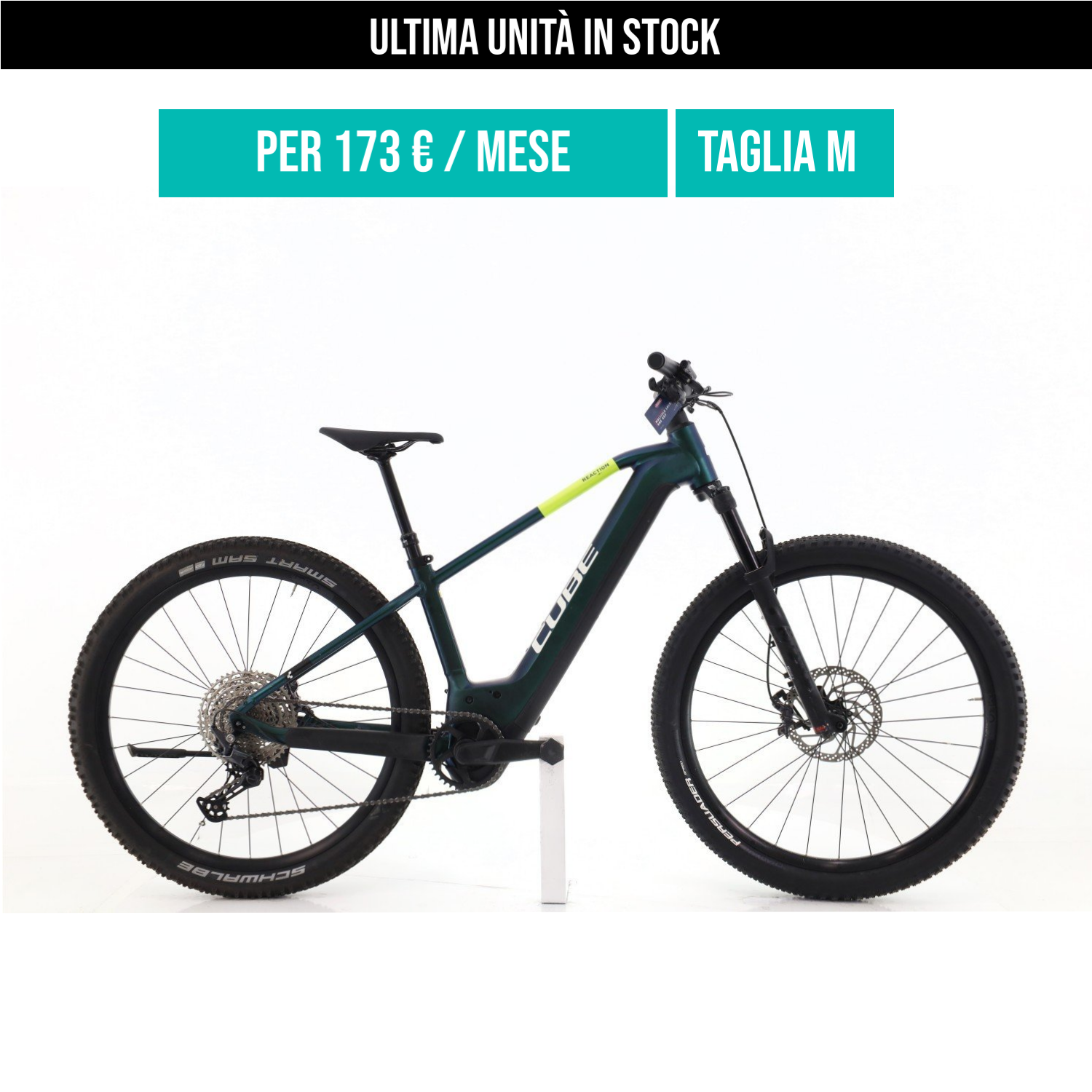 Cube Reaction Hybrid SLT XT taglia M Semi-nuova