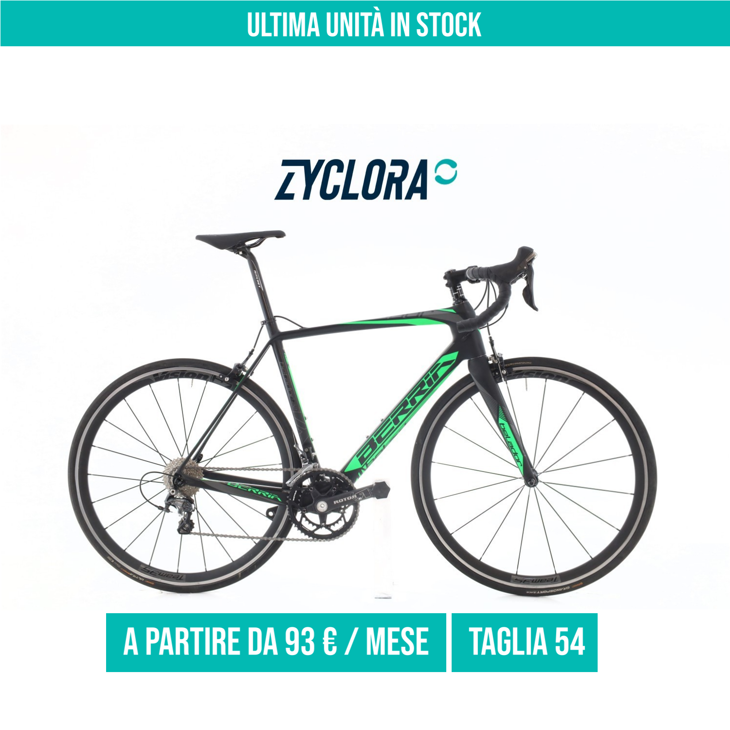 Berria Belador 2.2 Carbonio taglia 54 Semi-nuova