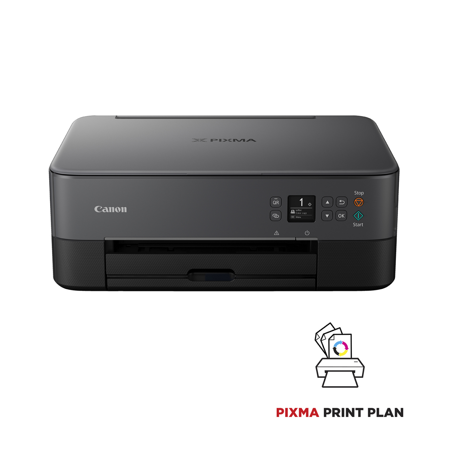 Canon PIXMA TS5350i 3-in-1 WLAN-Farb-Multifunktionssystem, 4462c086, Schwarz, Tintenstrahl, Farbdruck