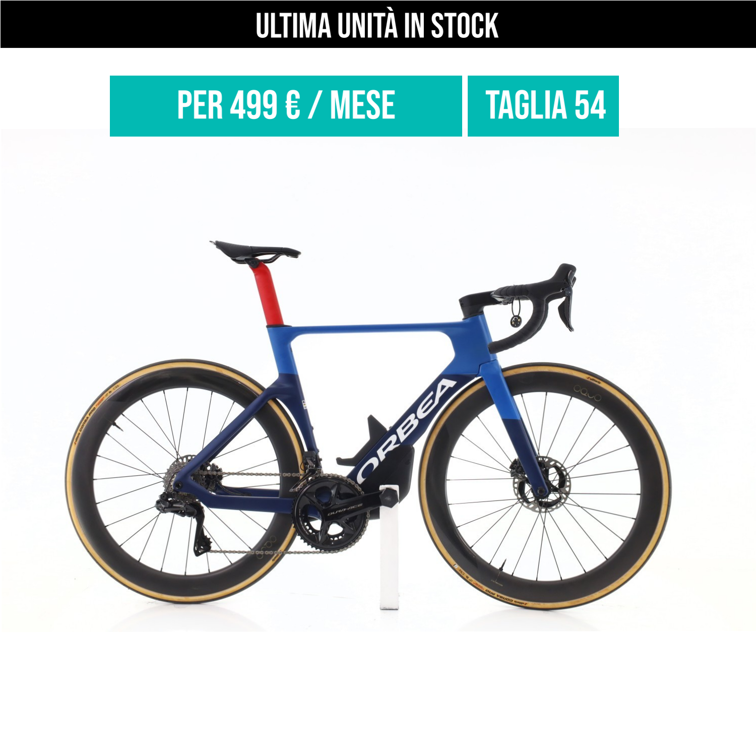 Orbea Orca Aero M10 LTD Di2 12V taglia 54 Semi-nuova
