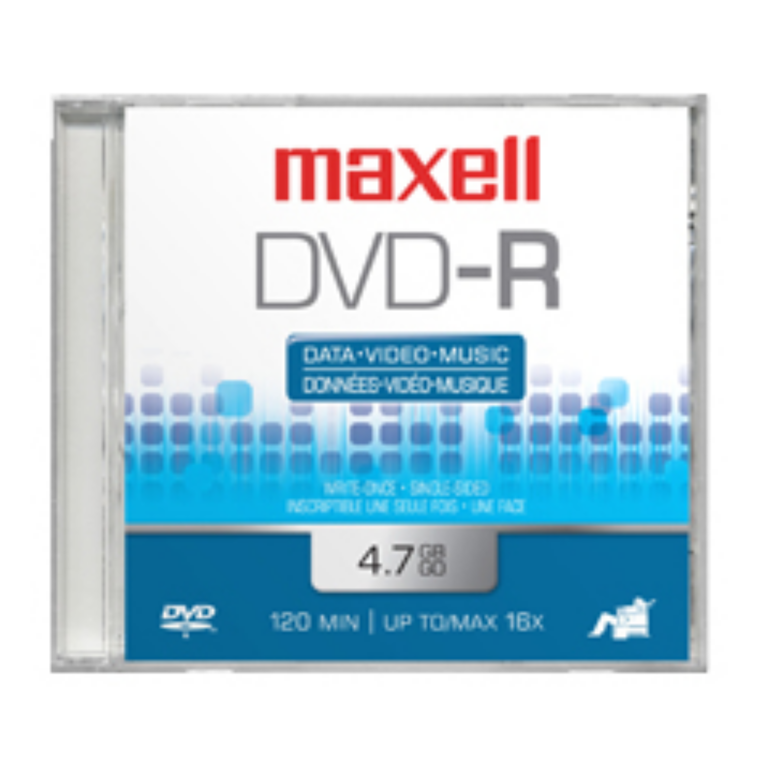 Maxell DVD-R 4.7 Shrink 100, 275733.30.tw, 4,7 GB