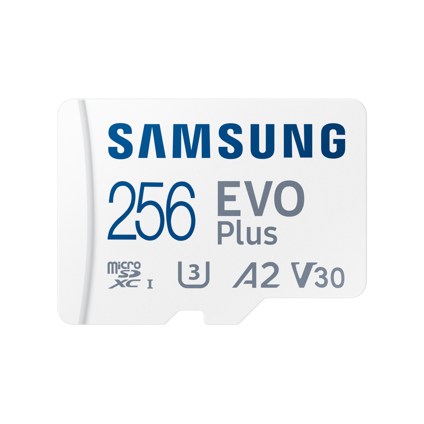 Samsung EVO Plus microSD-Speicherkarte 2024 inkl. SD Adapter, mb-mc256sa/eu, 256 GB, 256 GB