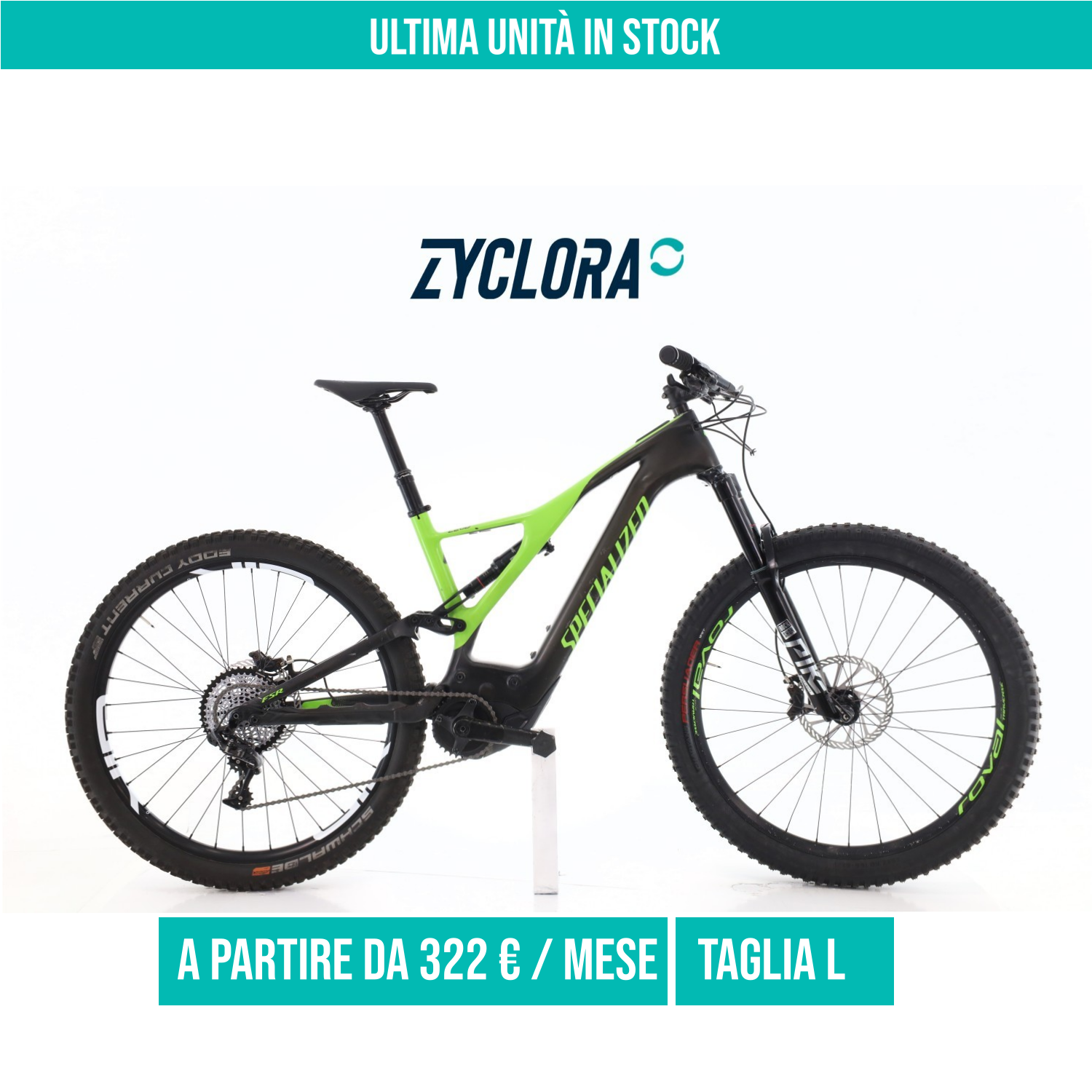 Specialized Turbo Levo FSR Carbonio taglia L Semi-nuova