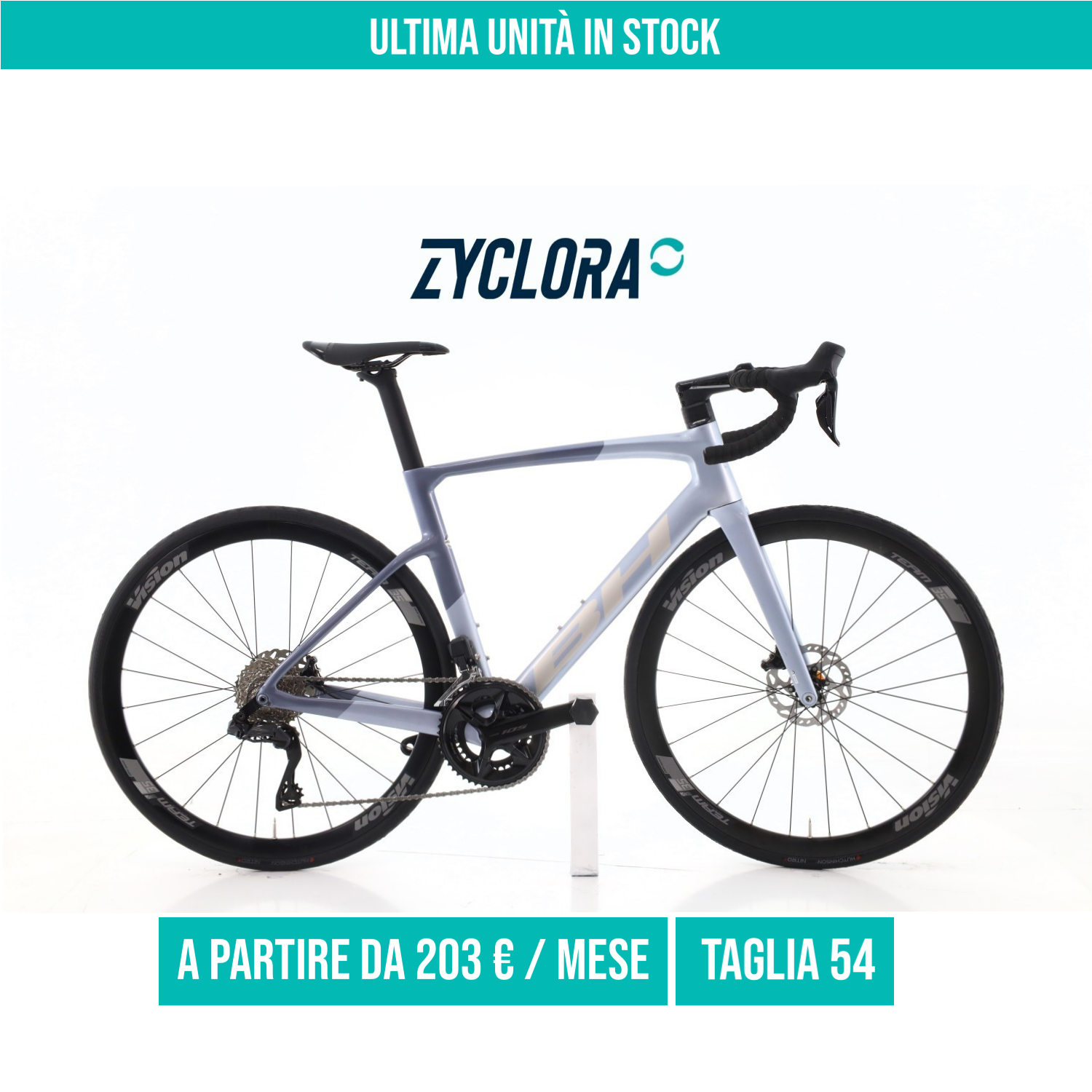 BH RS1 Carbonio Di2 12V taglia 54 Semi-nuova