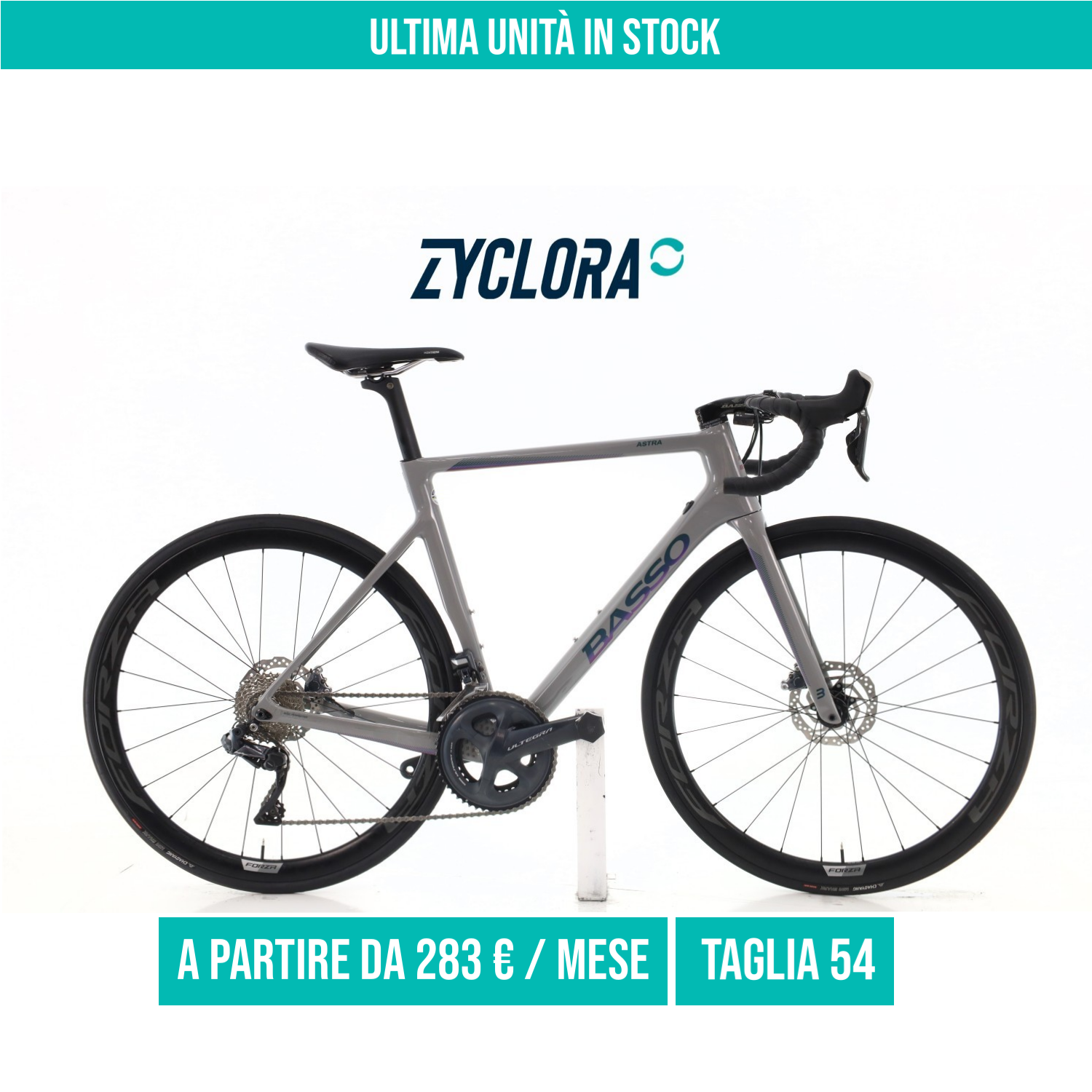Basso Astra Carbonio DI2 11V taglia 54 Semi-nuova