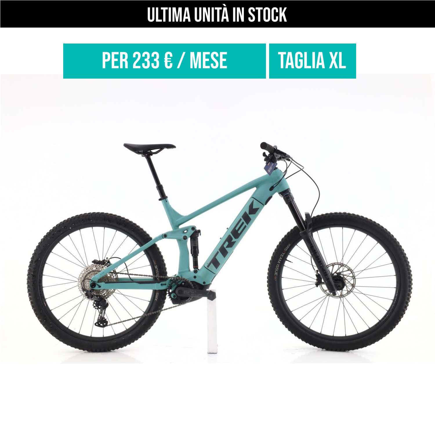 Trek Rail 7 XT taglia XL Semi-nuova